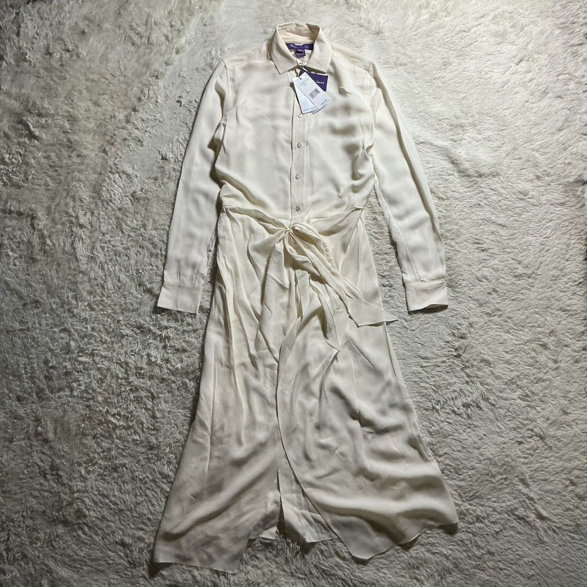 Ralph Lauren Purple Label Ralph Lauren Purple Label Mulberry Silk Dress Size S / US 4 / IT 40 - 1 Thumbnail