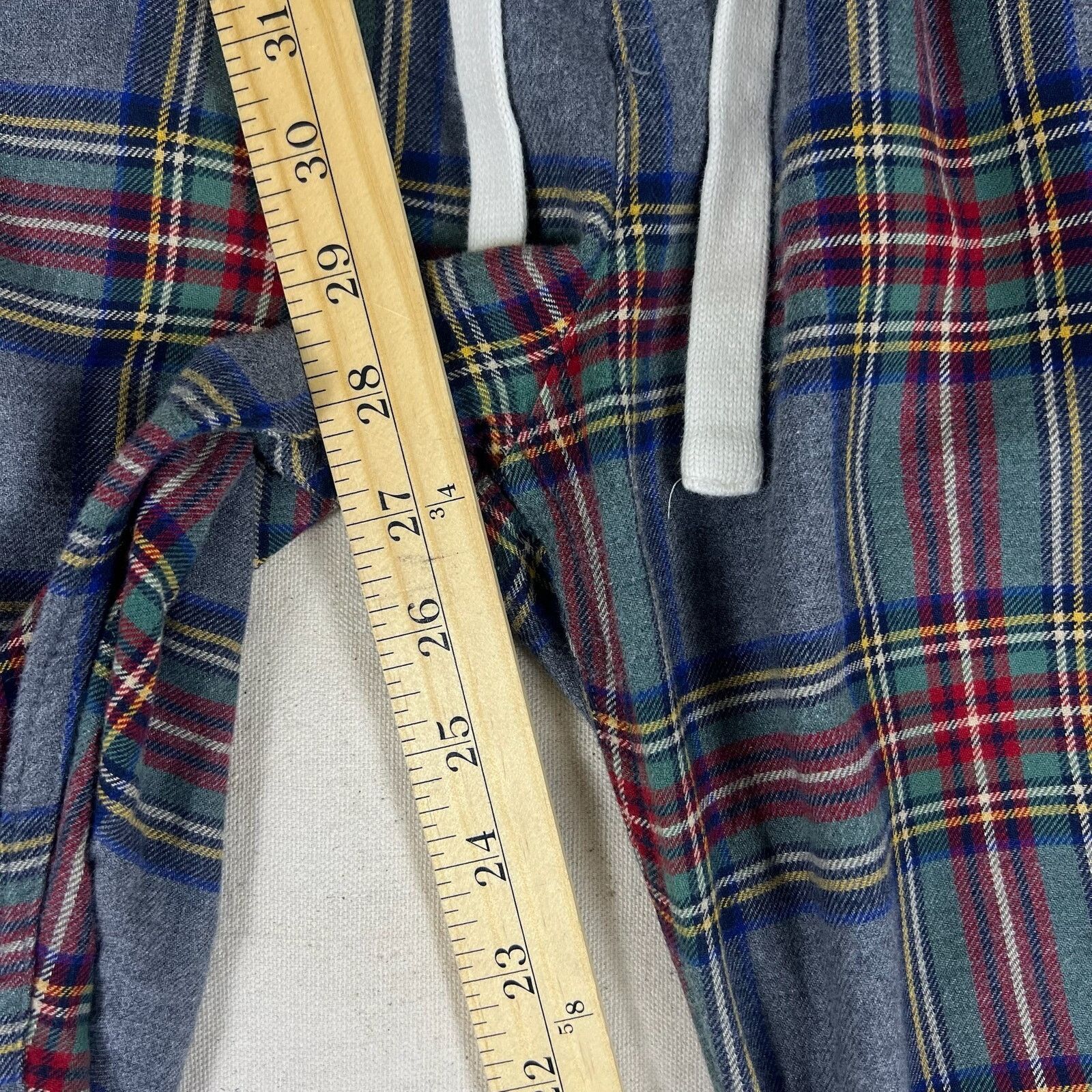 Abercrombie & Fitch Plaid Flannel Lounge Pants XS | Y2K Abercrombie Cozy Classic Size 28" / US 6 / IT 42 - 10 Thumbnail