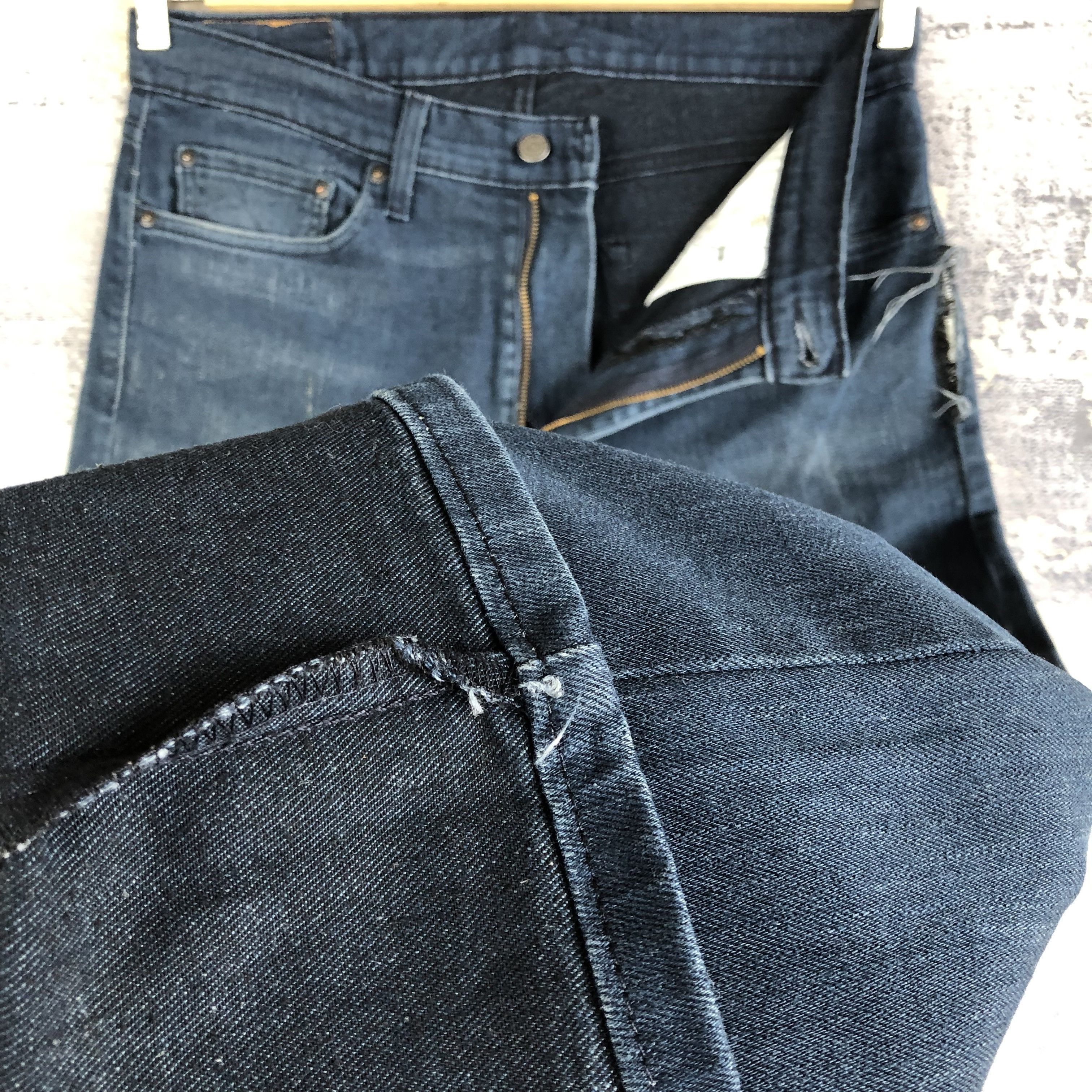 Levi's Vintage Levi's Faded Black Jeans Levis Dark Wash Denim Pants Size US 34 / EU 50 - 10 Thumbnail
