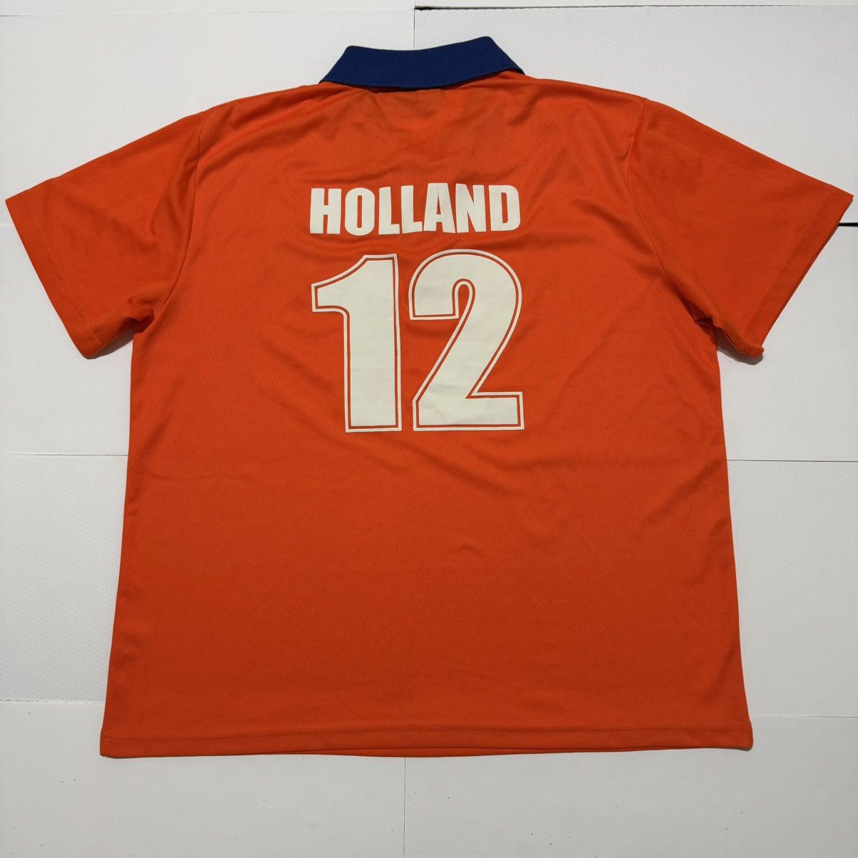 Vintage Netherlands Holland Heroes Men’s Fan Sport Polo Shirt Jersey Size US XL / EU 56 / 4 - 7 Thumbnail