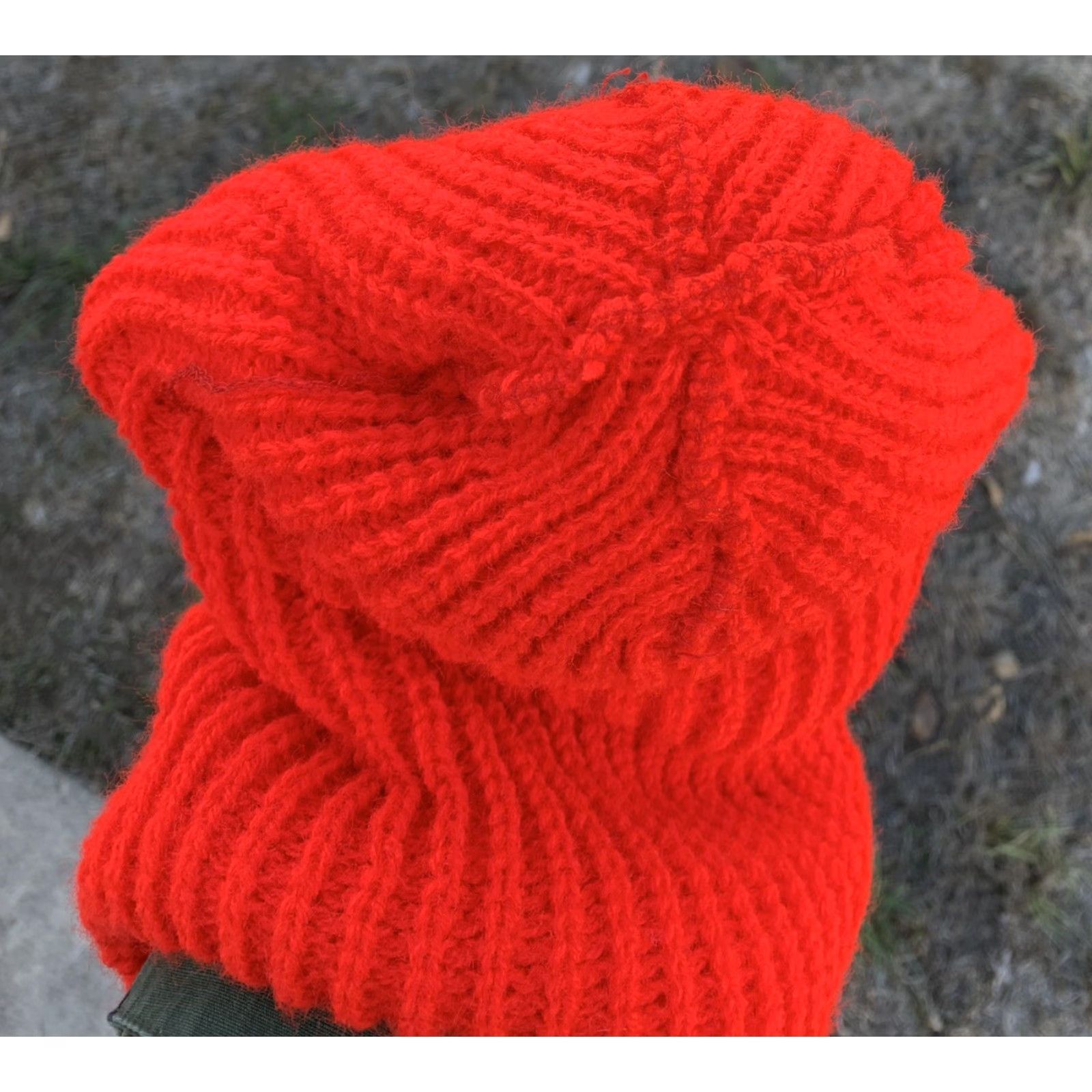 Jeep VINTAGE Jeep Beanie Hat Acrylic Knit Red Unisex Adults Adult Size Knit Winter Winter Casual Cars Transportation 1980s Mens Womens Boys Girls Beanie Size ONE SIZE - 7 Thumbnail