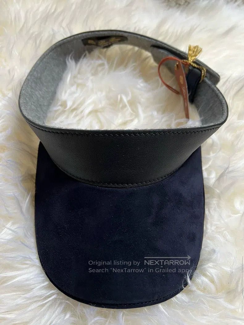 Loro Piana Loro Piana Suede Patchwork Hat, Size M Size ONE SIZE - 1 Thumbnail