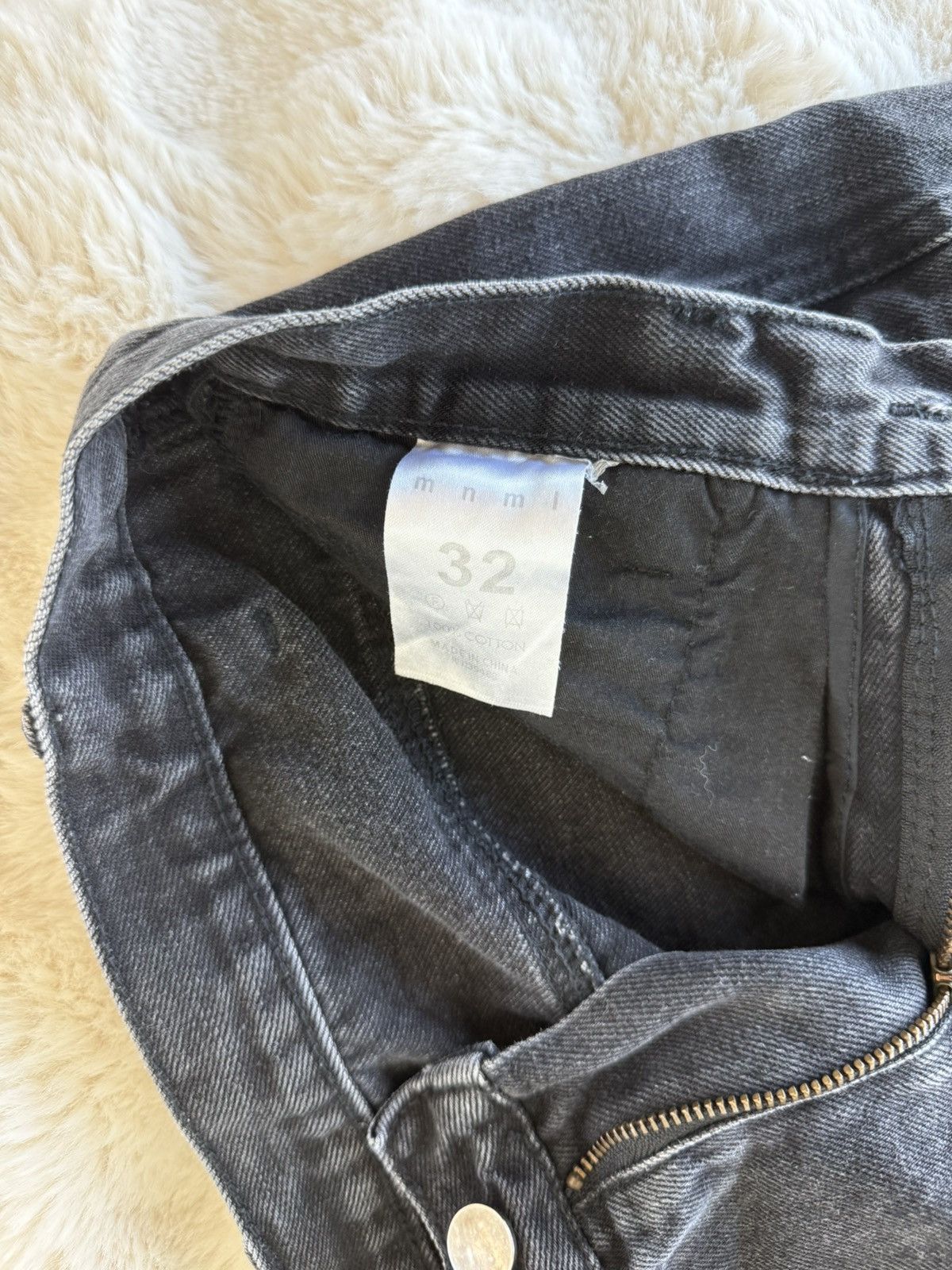 MNML MNML LA Cargo Denim Pants Size US 32 / EU 48 - 3 Thumbnail