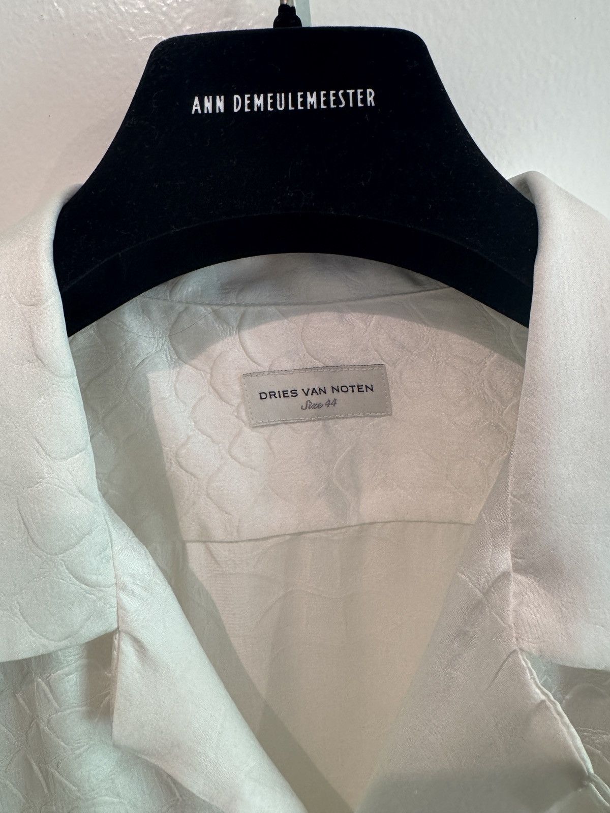 Dries Van Noten Dries van Noten Scale Short Sleeve Shirt Size US S / EU 44-46 / 1 - 2 Thumbnail