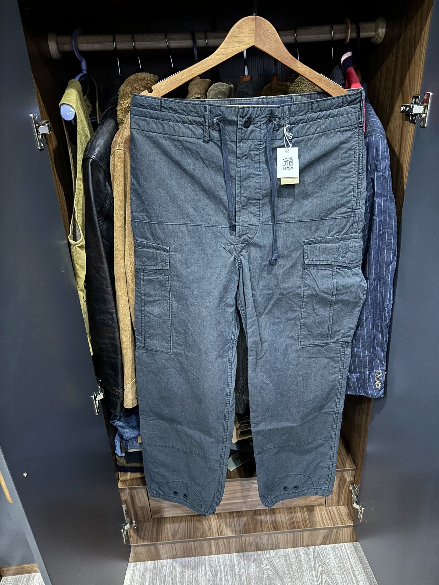 RRL Ralph Lauren RRL Lightweight Black Cargo Pants Size US 32 / EU 48 - 1 Thumbnail