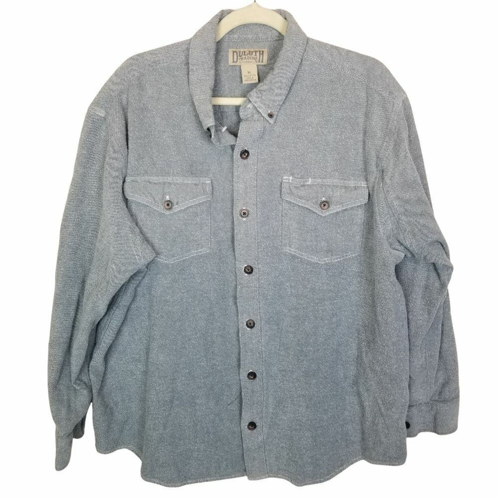 Duluth Trading Company Duluth Trading Co Mens Flannel Shirt Sz XL Gorpcore Utility Size US XL / EU 56 / 4 - 1 Thumbnail