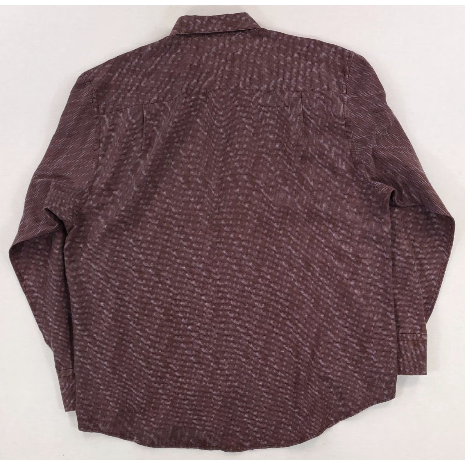Vintage Jhane Barnes Classic Fit Purple Button-Down Shirt Patterned Mens XXL Button-Up Long Sleeve Shirt Size US XXL / EU 58 / 5 - 6 Thumbnail