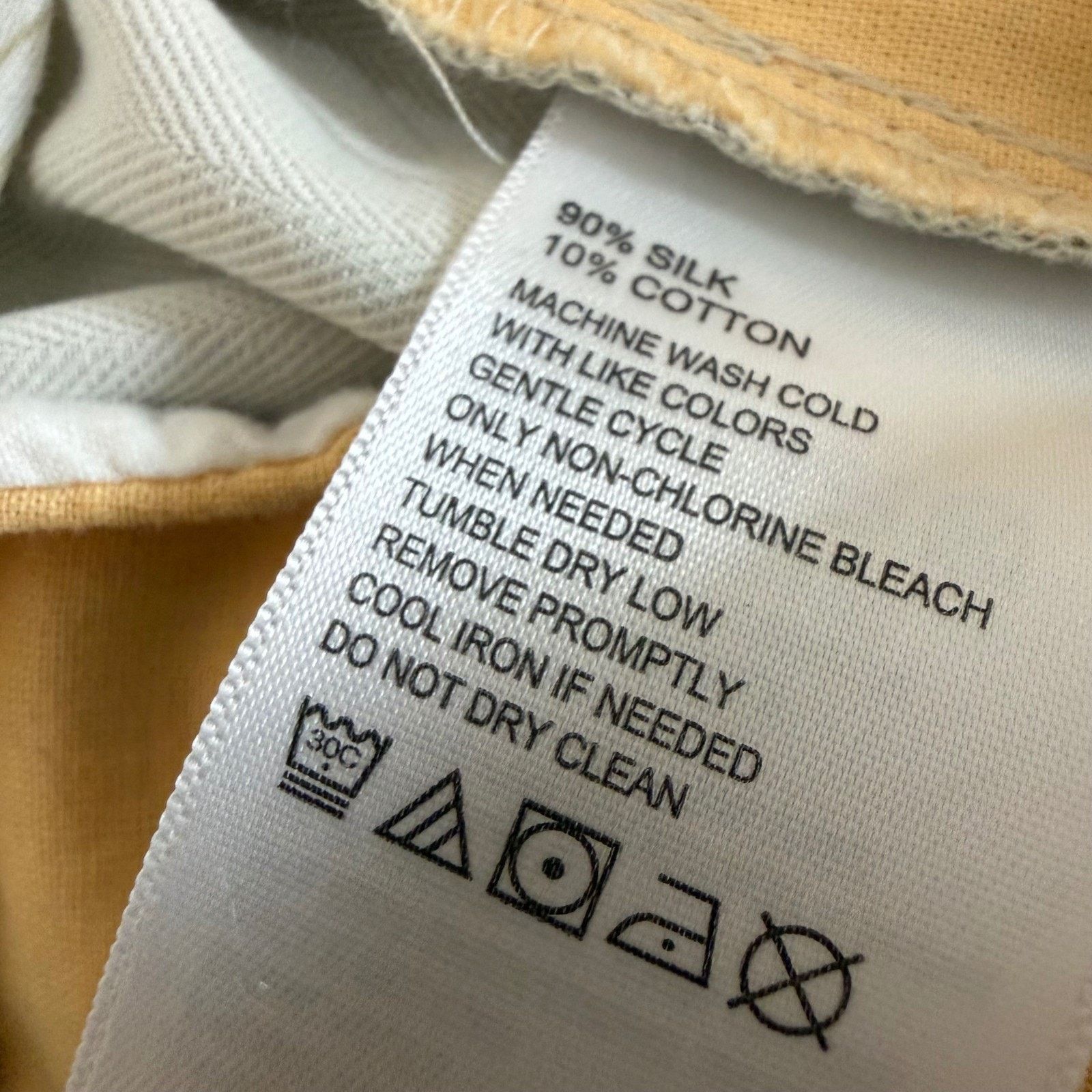 Tommy Bahama Tommy Bahama Dress Pants Mens 38x32 Beige Silk Blend Size US 38 / EU 54 - 3 Thumbnail