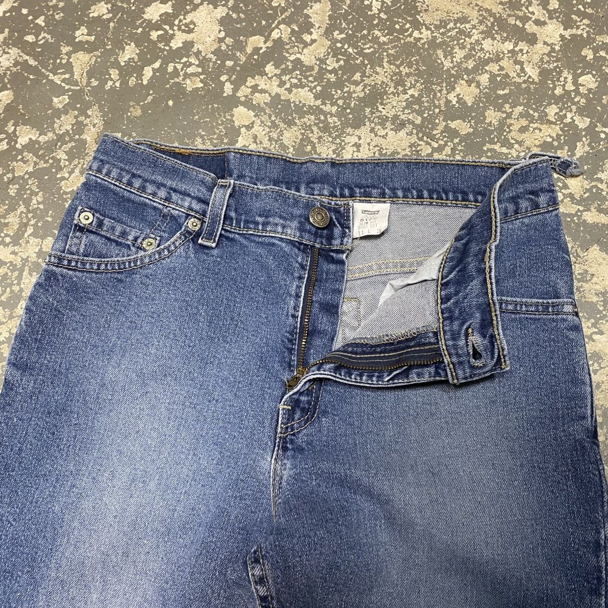 Levi's × Vintage Vintage Levi’s 517 Slim Boot Cut Blue Denim Jeans USA 90s Size US 29 - 8 Thumbnail