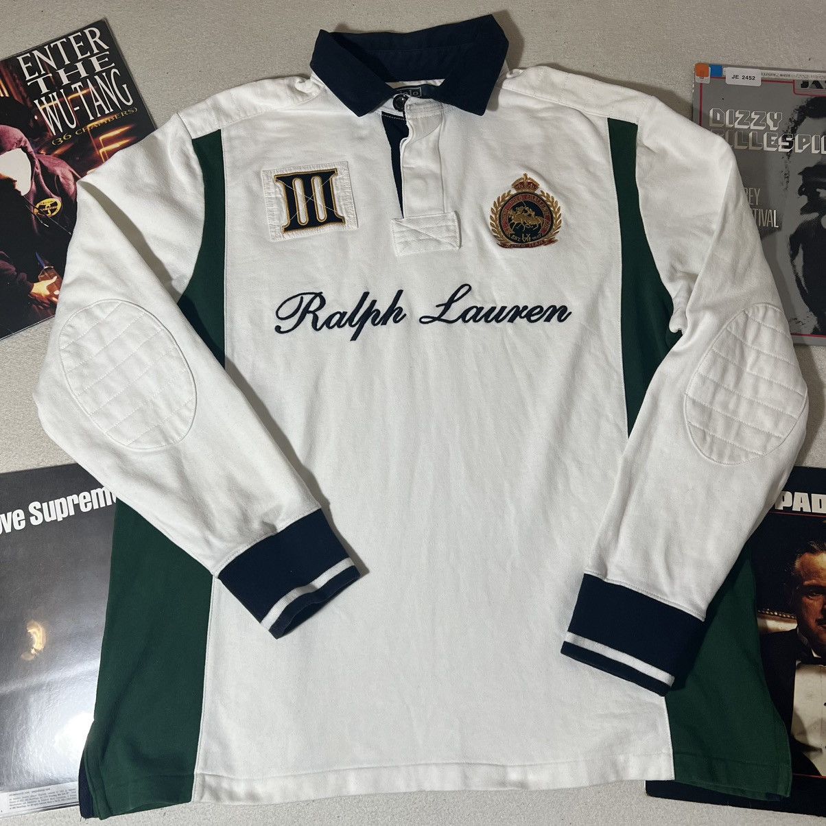 Ralph Lauren Ralph Lauren Snow Polo Challenge Cup 90s Slim Fit Size US XL / EU 56 / 4 - 1 Thumbnail