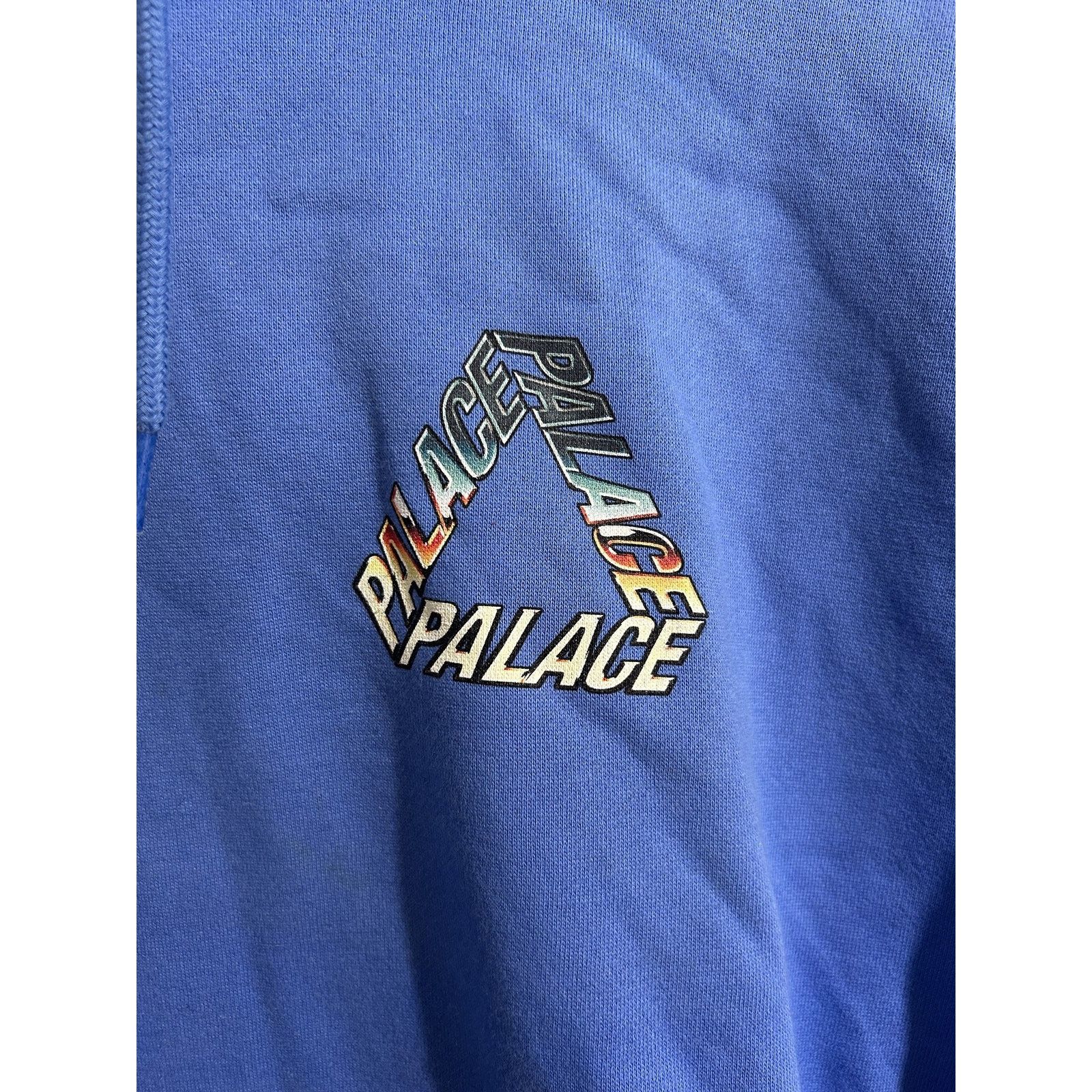 Palace PALACE P3 CHROME HOODIE PALATIAL BLUE SIZE XL PREOWNED Size US XL / EU 56 / 4 - 3 Thumbnail