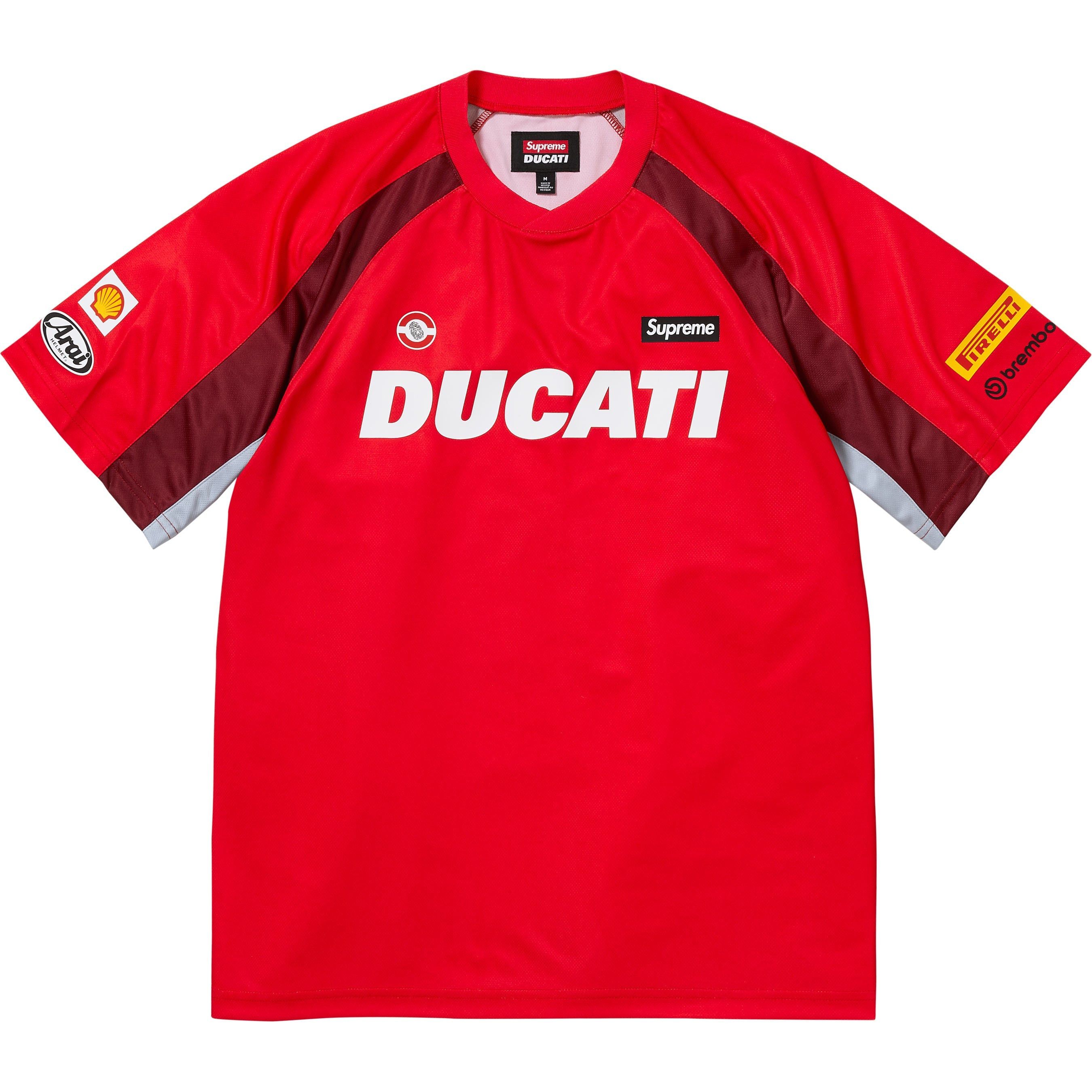 Supreme Supreme Ducati Soccer Jersey Size US L / EU 52-54 / 3 - 1 Thumbnail
