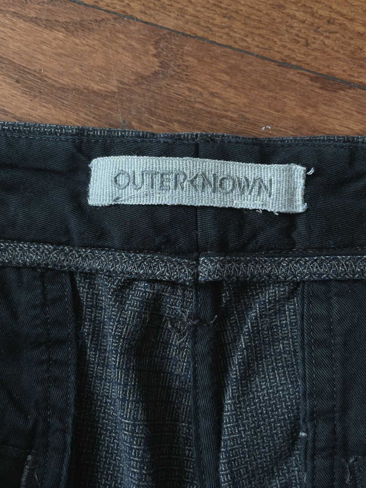 Outerknown × Vintage Vintage Gray Slacks Size US 30 / EU 46 - 4 Thumbnail