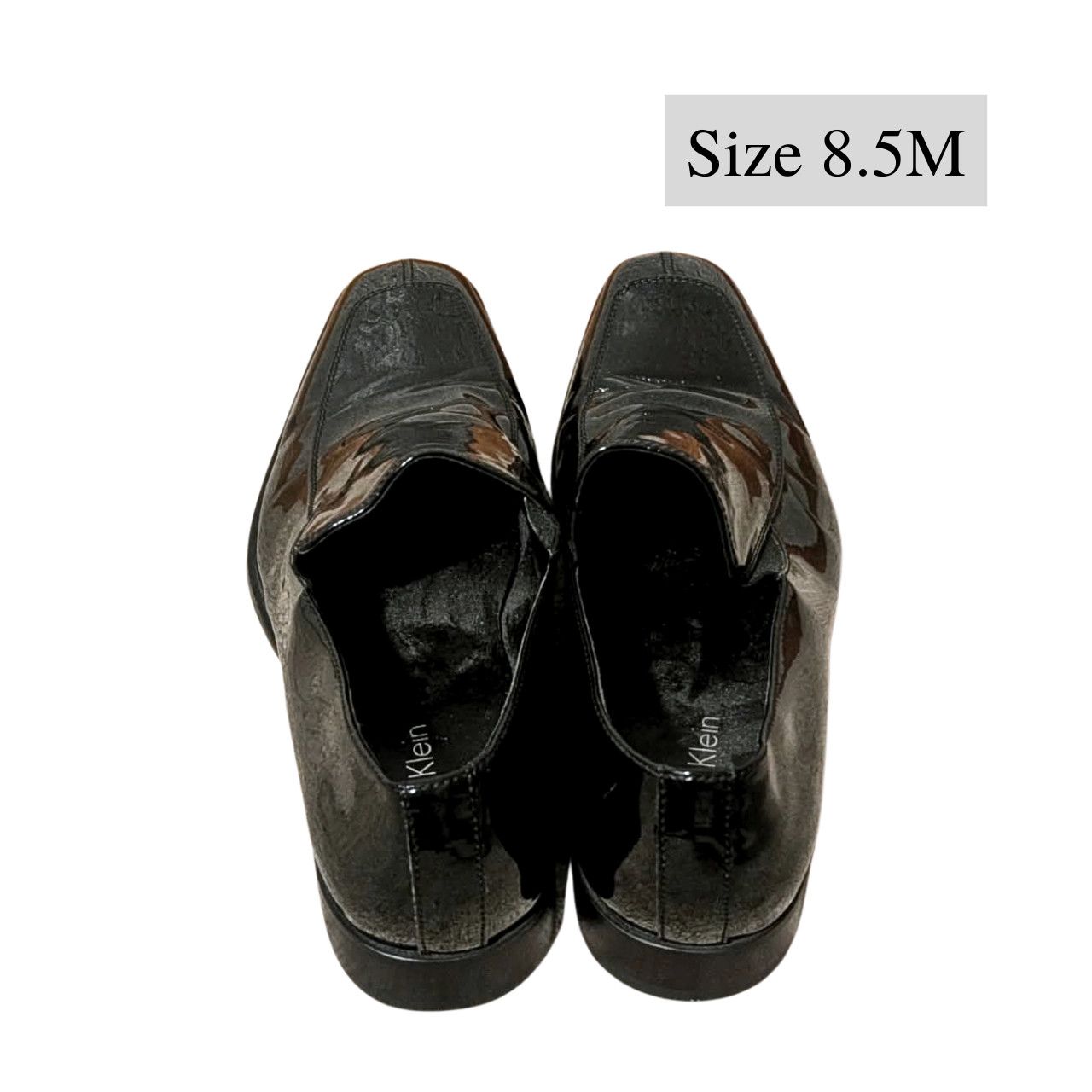 Calvin Klein Calvin Klein "Gregory" Patent Leather Formal Tuxedo Loafers Size US 8.5 / EU 41-42 - 4 Thumbnail