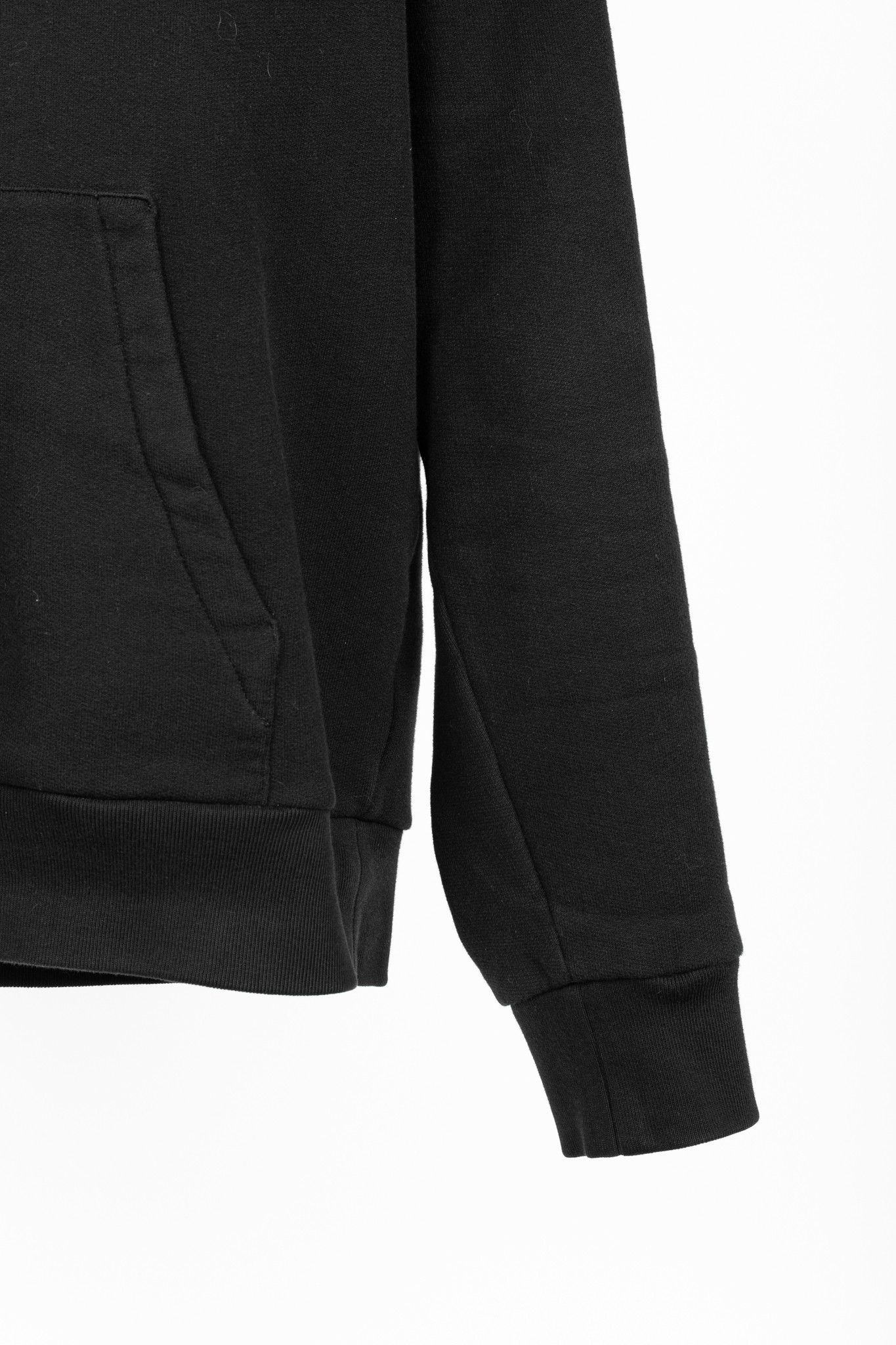 Louis Vuitton Louis Vuitton Black Embroidered Signature Cotton Hoodie Size US M / EU 48-50 / 2 - 7 Thumbnail