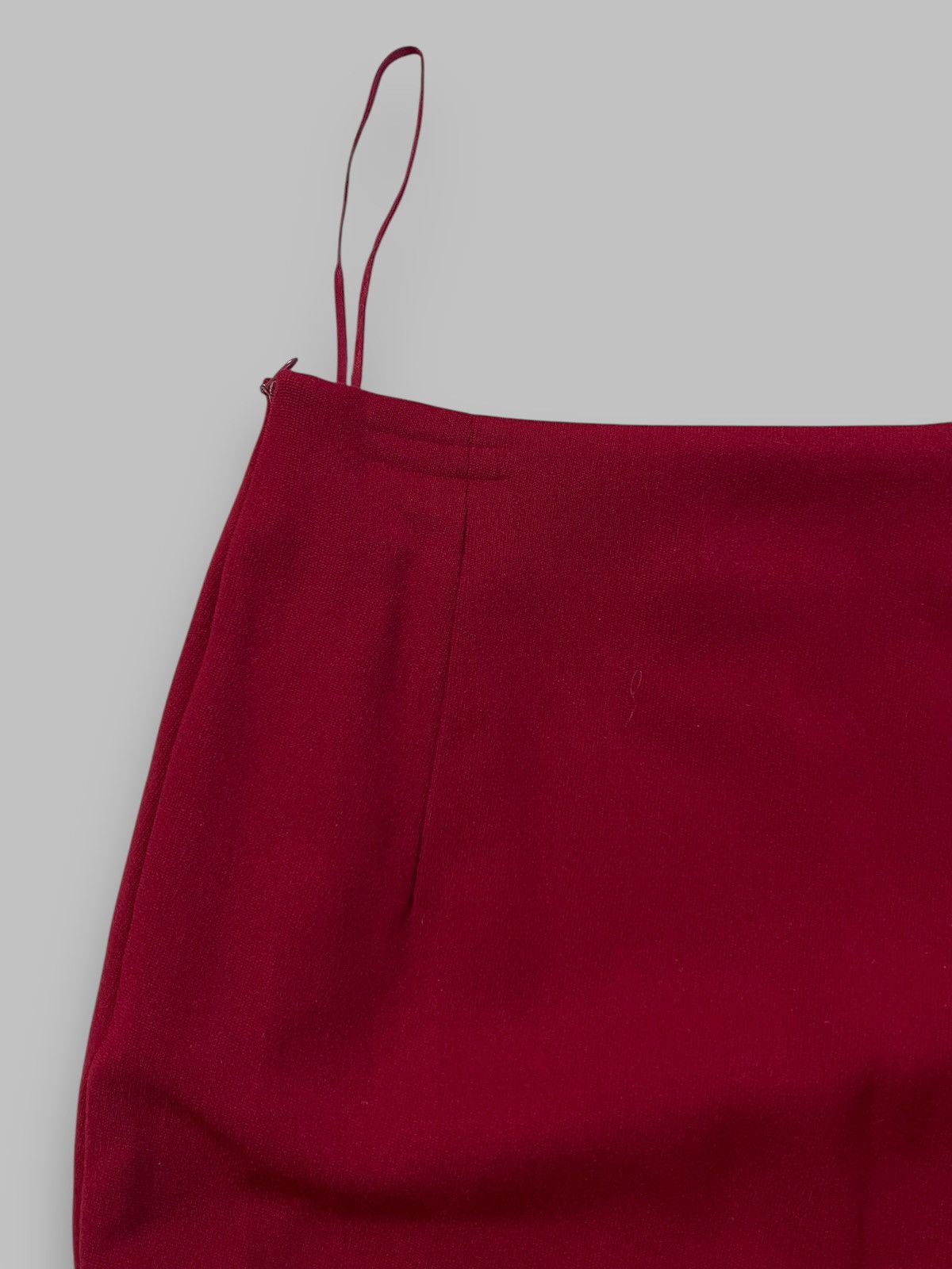 Ralph Lauren × Ralph Lauren Purple Label × Vintage Vintage Ralph Lauren Collection Purple Label Hot Red Skirt Size 30" / US 8 / IT 44 - 7 Thumbnail