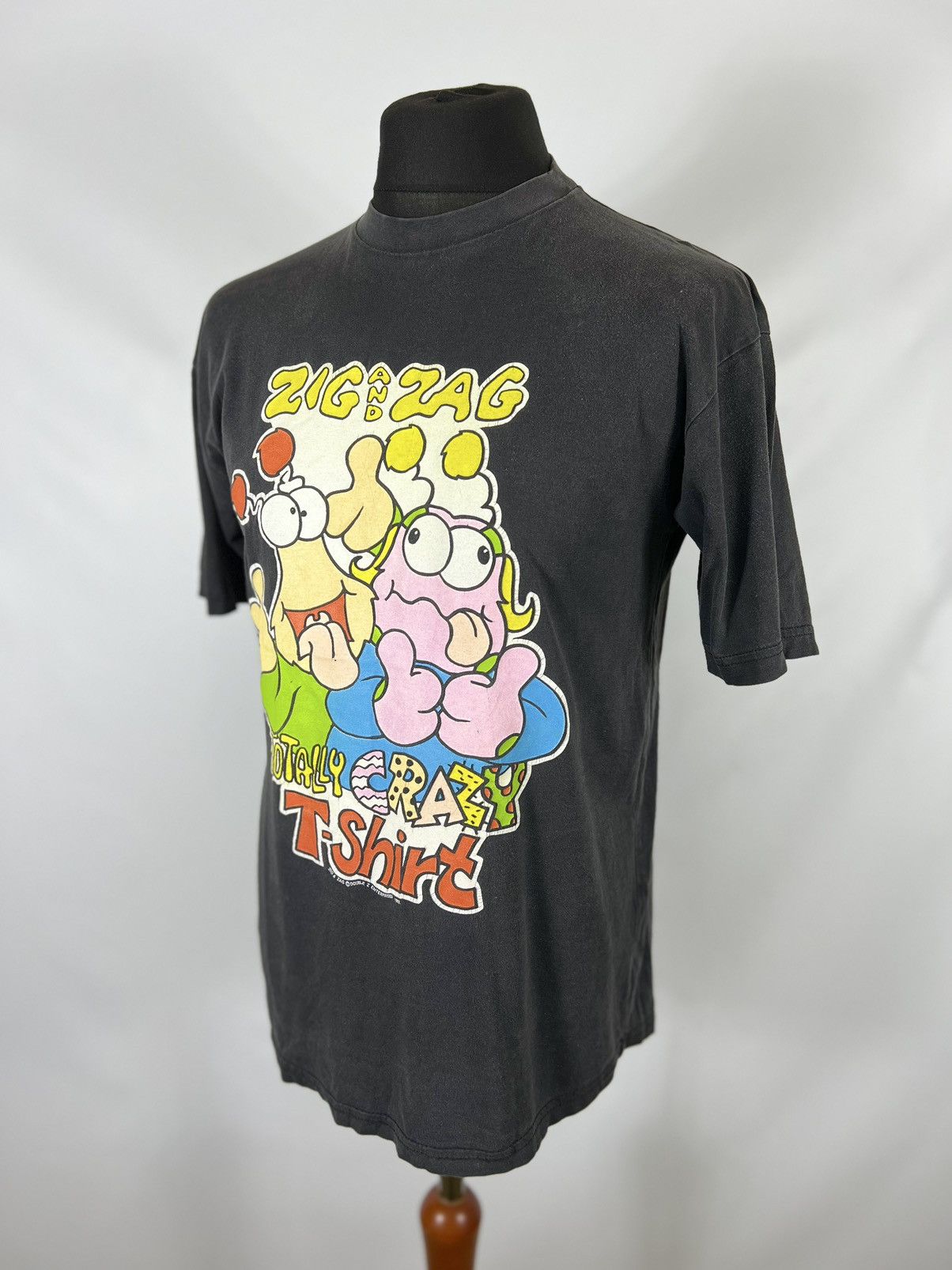 Band Tees × Vintage Zig and Zag Total crazy T-shirt 1993 Size US M / EU 48-50 / 2 - 2 Thumbnail