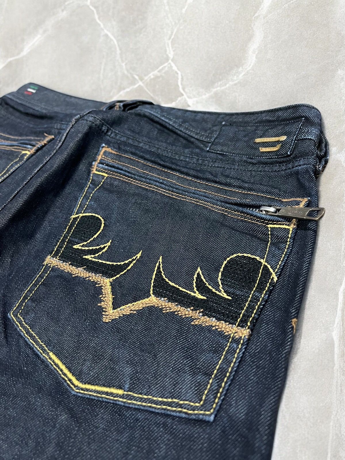 Diesel × Vintage DIESEL “YARIK” POCKET JEANS DENIM PANTS SELVEDGE VINTAGE Size US 32 / EU 48 - 4 Thumbnail