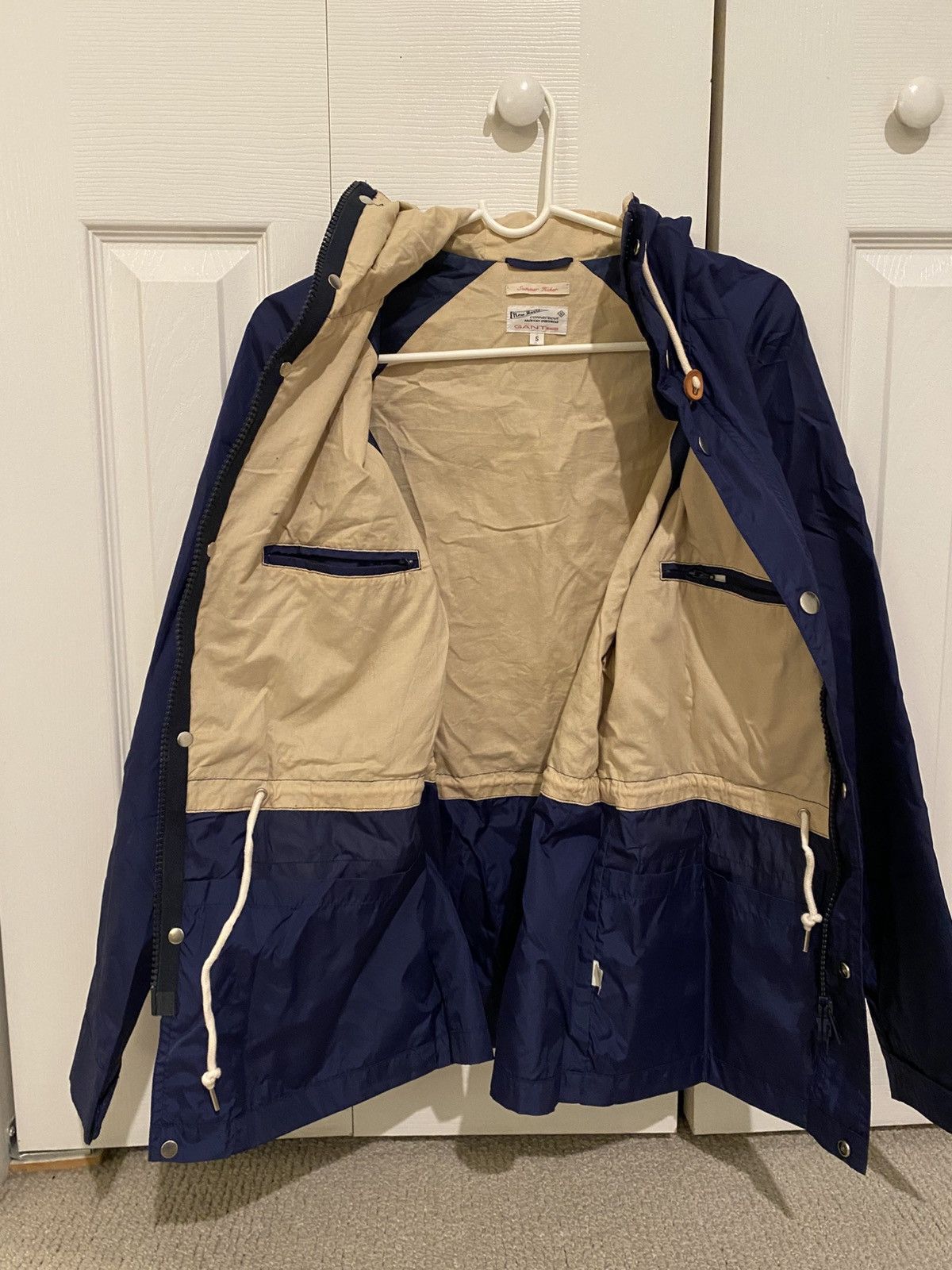 Gant Sleek Men’s Blue Jacket by Gant Size US S / EU 44-46 / 1 - 4 Thumbnail