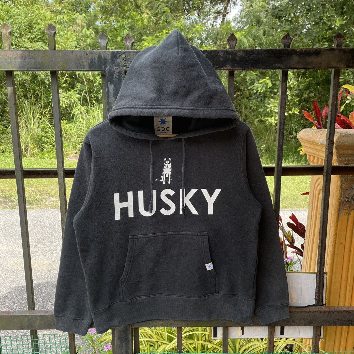 🔥🇯🇵GDC Japanese Brand Husky Logo Pullover Sweater Hoodie