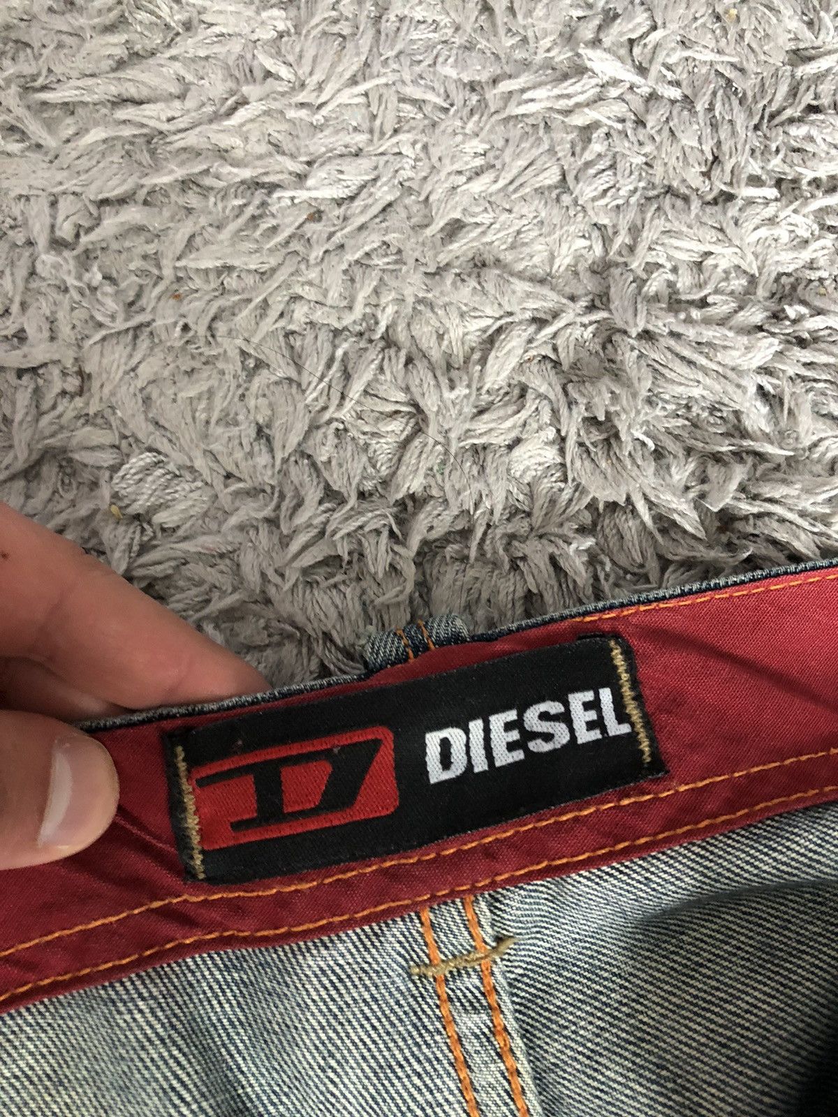 Diesel × Vintage Vintage Diesel Y2K Flared Denim Jeans Size 32" / US 10 / IT 46 - 9 Thumbnail