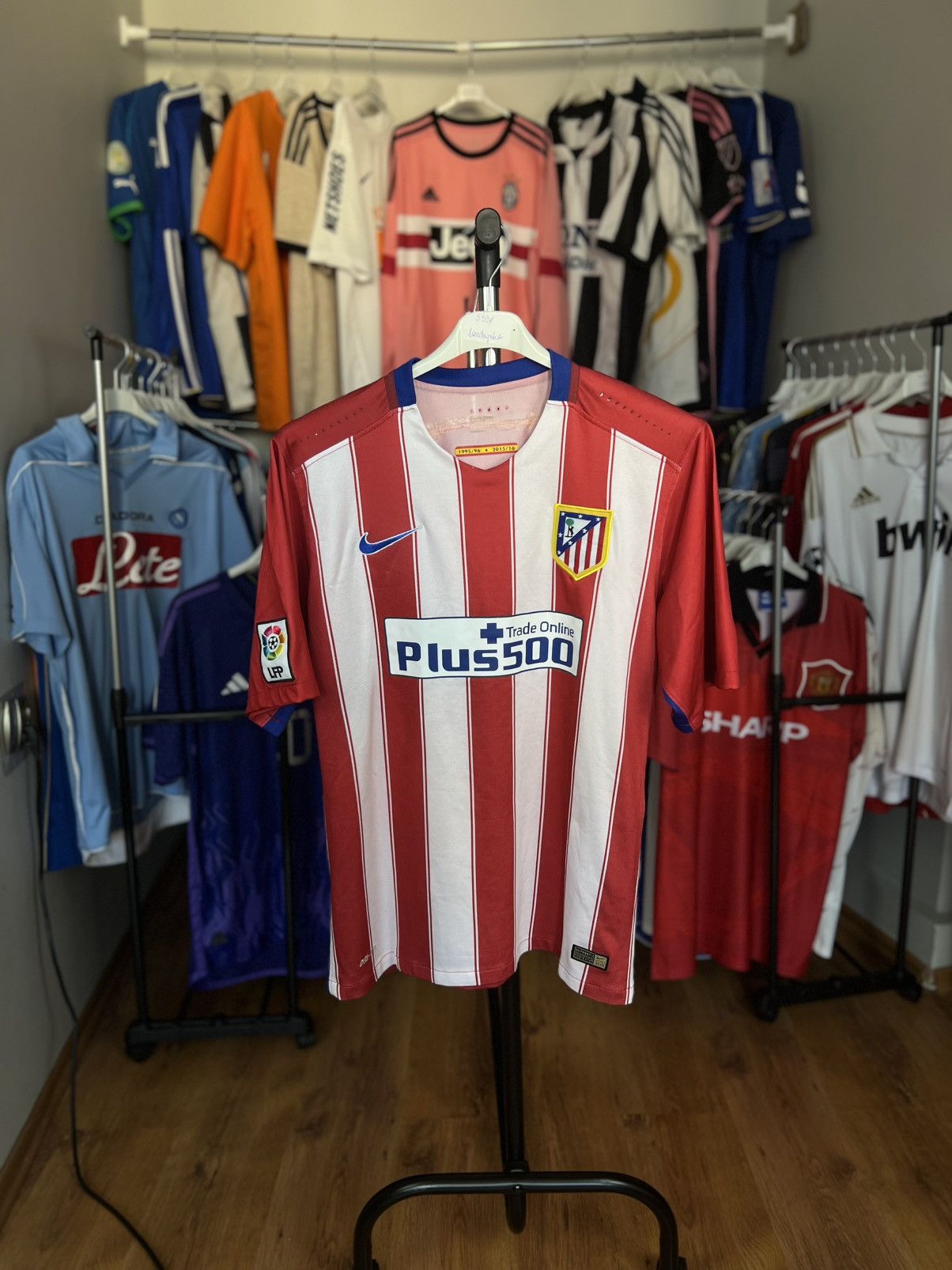 Nike Soccer Jersey Nike Atletico Madrid 2015/16 F. Torres #9 Size US L / EU 52-54 / 3 - 2 Thumbnail