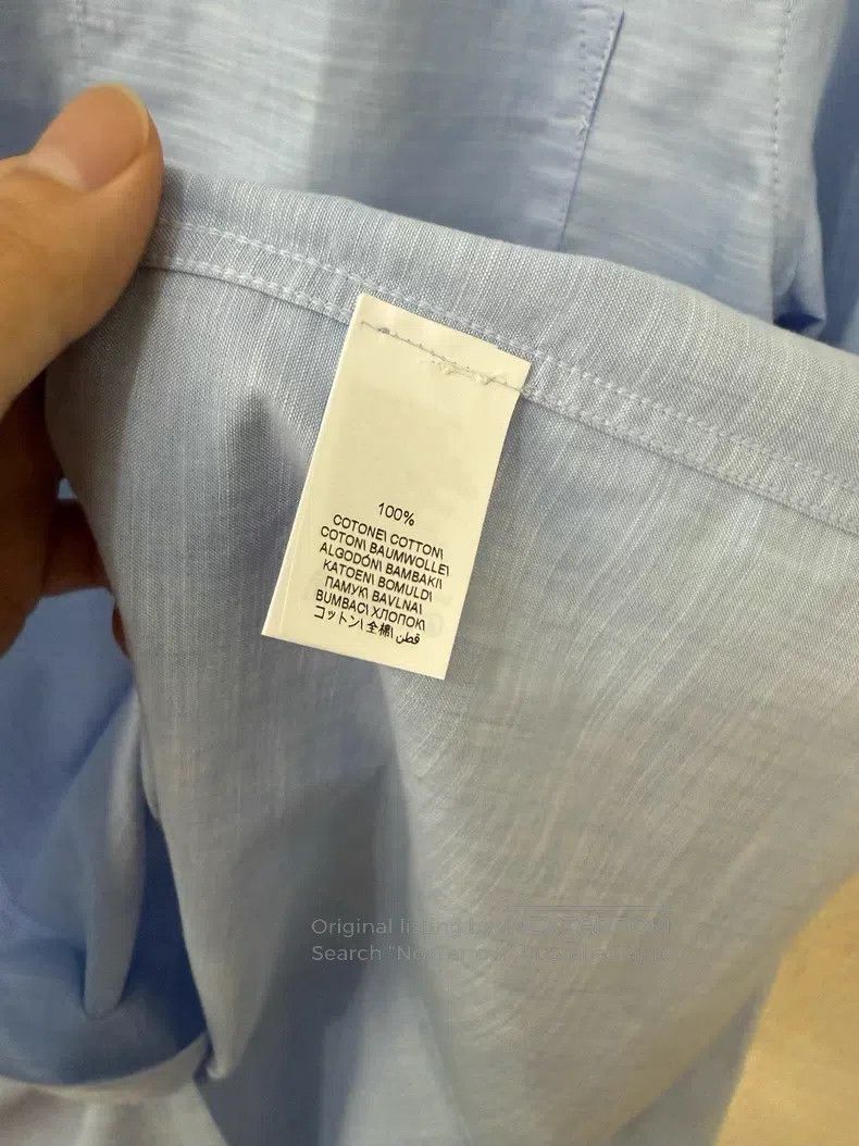 Brunello Cucinelli Brunello Cucinelli 24 spring and summer men's shirt Size US L / EU 52-54 / 3 - 7 Thumbnail