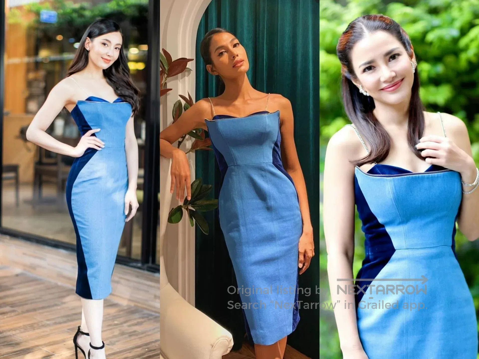 Insomnia Visuals Insomnia Denim Dress. Size S / US 4 / IT 40 - 6 Thumbnail
