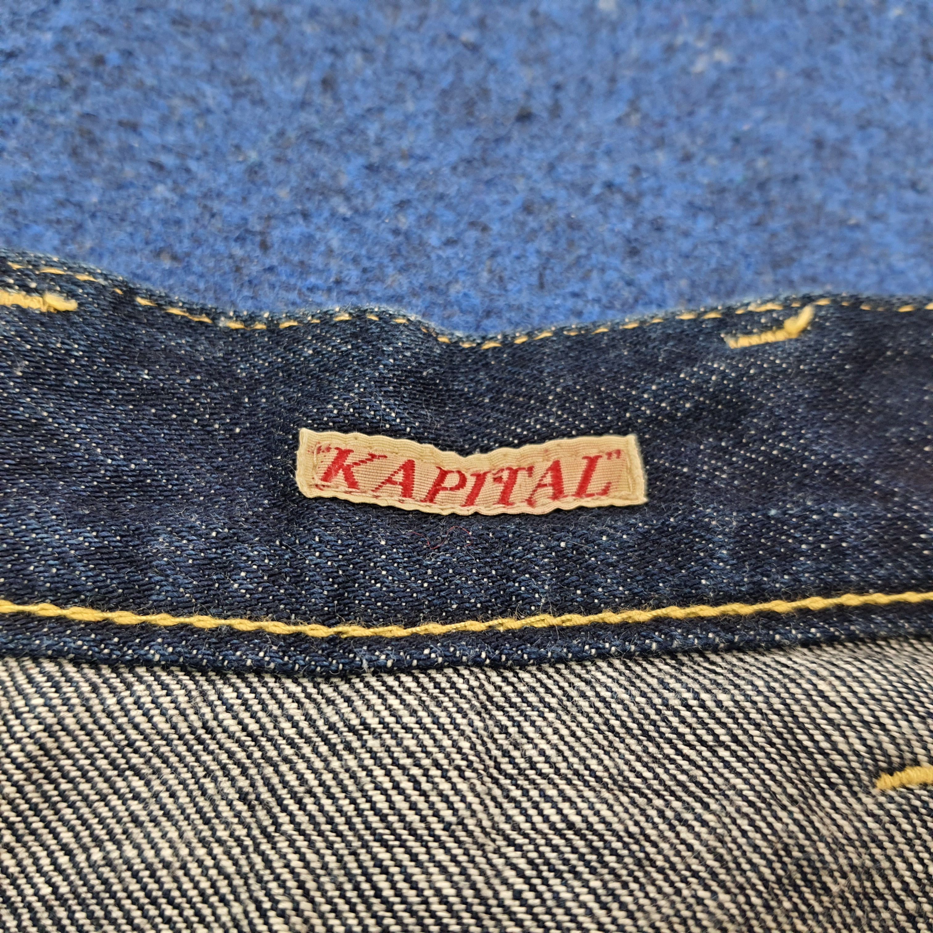 Kapital Vintage KAPITAL Japan Denim Monkey Stitching Pants C297N20 Size US 32 / EU 48 - 10 Thumbnail