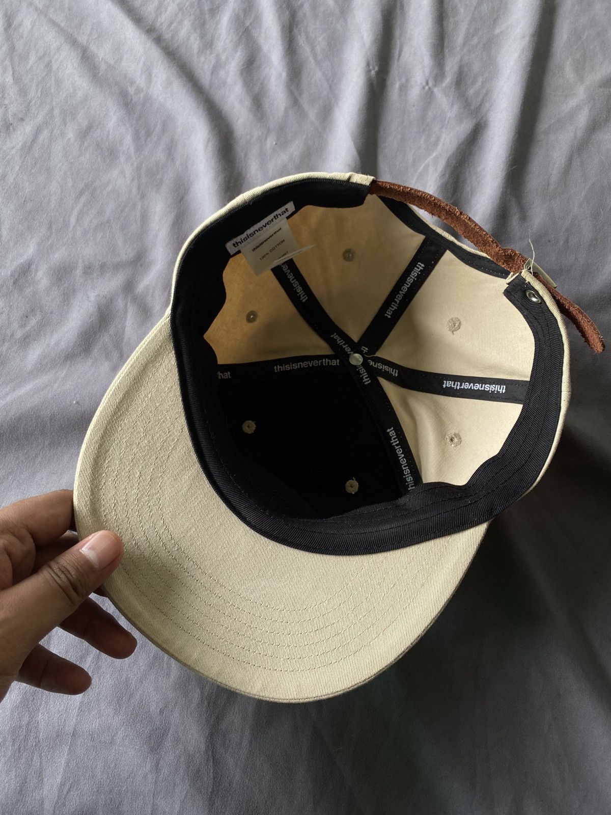 thisisneverthat THISISNEVERTHAT 6 Panel Cap Size ONE SIZE - 3 Thumbnail
