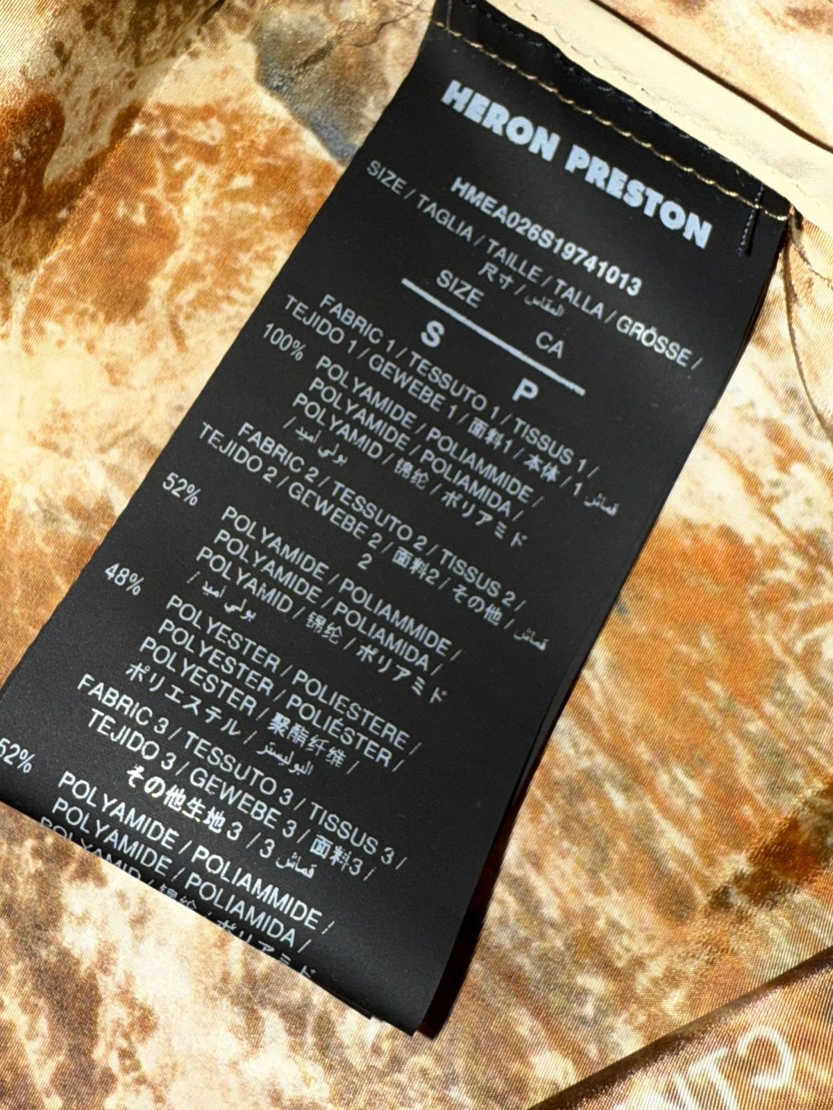 Designer × Heron Preston Heron Preston Camouflage Jacket Size US S / EU 44-46 / 1 - 7 Thumbnail