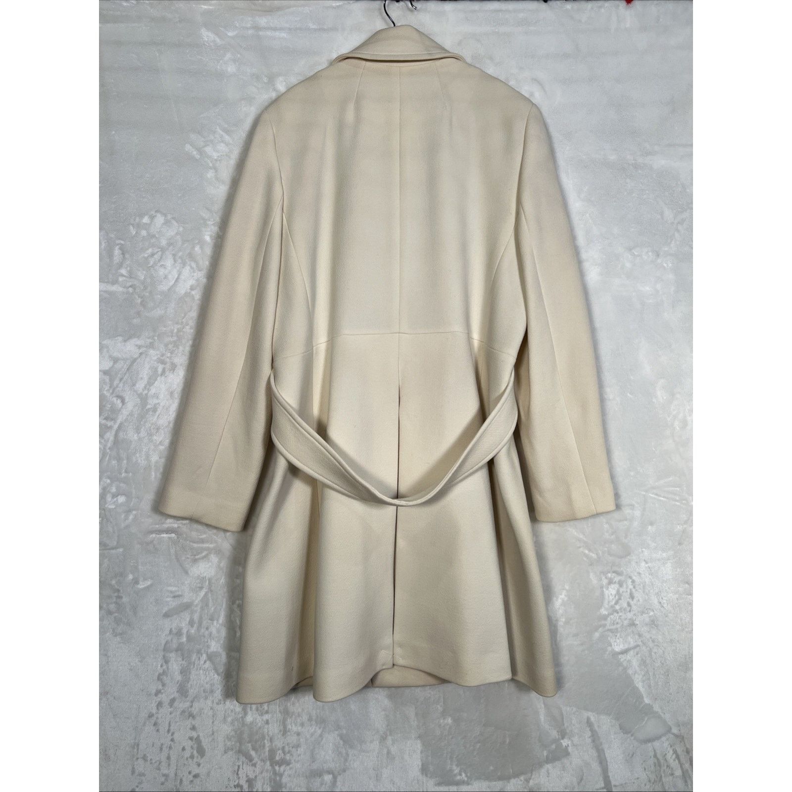 J.Crew Double-breasted lady coat in Italian double-cloth wool Sz 16 Size XXL / US 16-18 / IT 52-54 - 19 Thumbnail