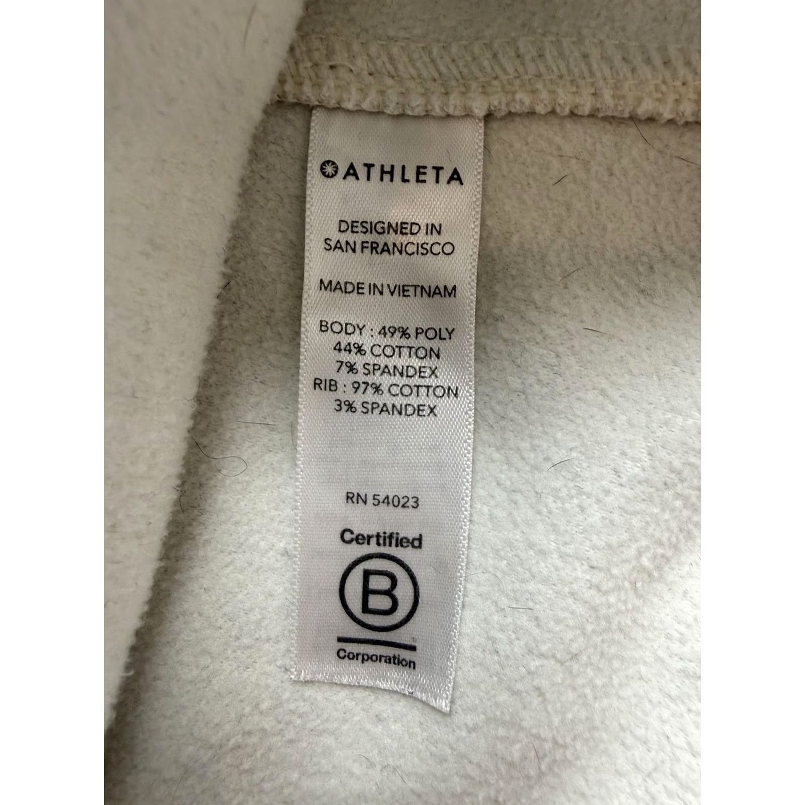 Athleta Athleta Hoodie Womens XS Gray Full Zip Fleece Thumbholes Raglan Sleeves Hoodie Sweatshirt Activewear Mens Womens Size XS / US 0-2 / IT 36-38 - 6 Thumbnail