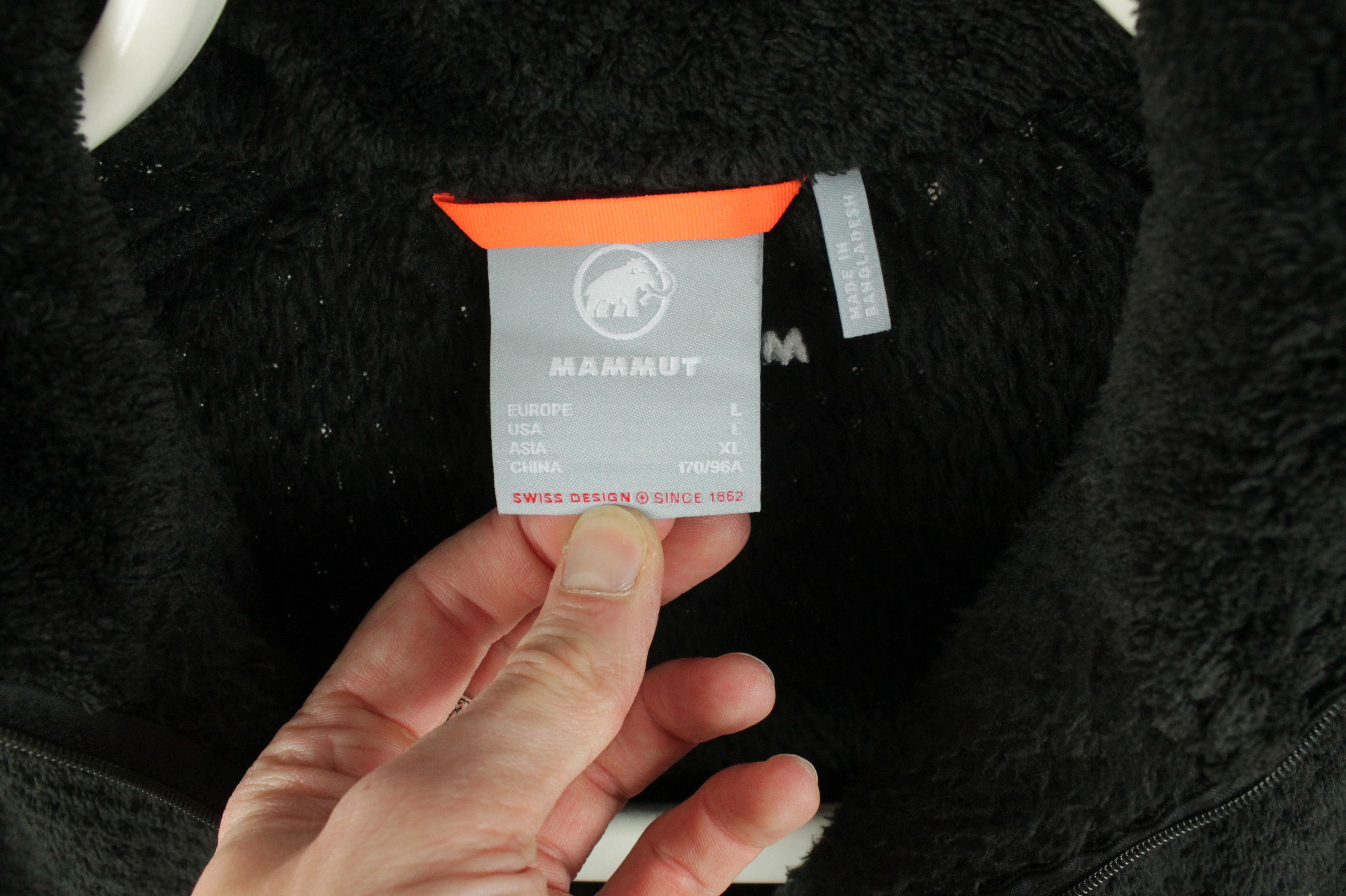 Mammut Mammut Innominata ML Polartec Black Fleece Full Zip Women's Size L / US 10 / IT 46 - 3 Thumbnail