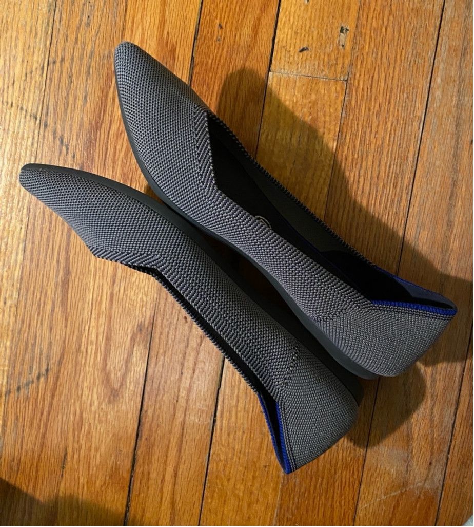 Rothy's Rothy’s The Point II Gray with blue halo size 9 Size US 9 / IT 39 - 2 Thumbnail