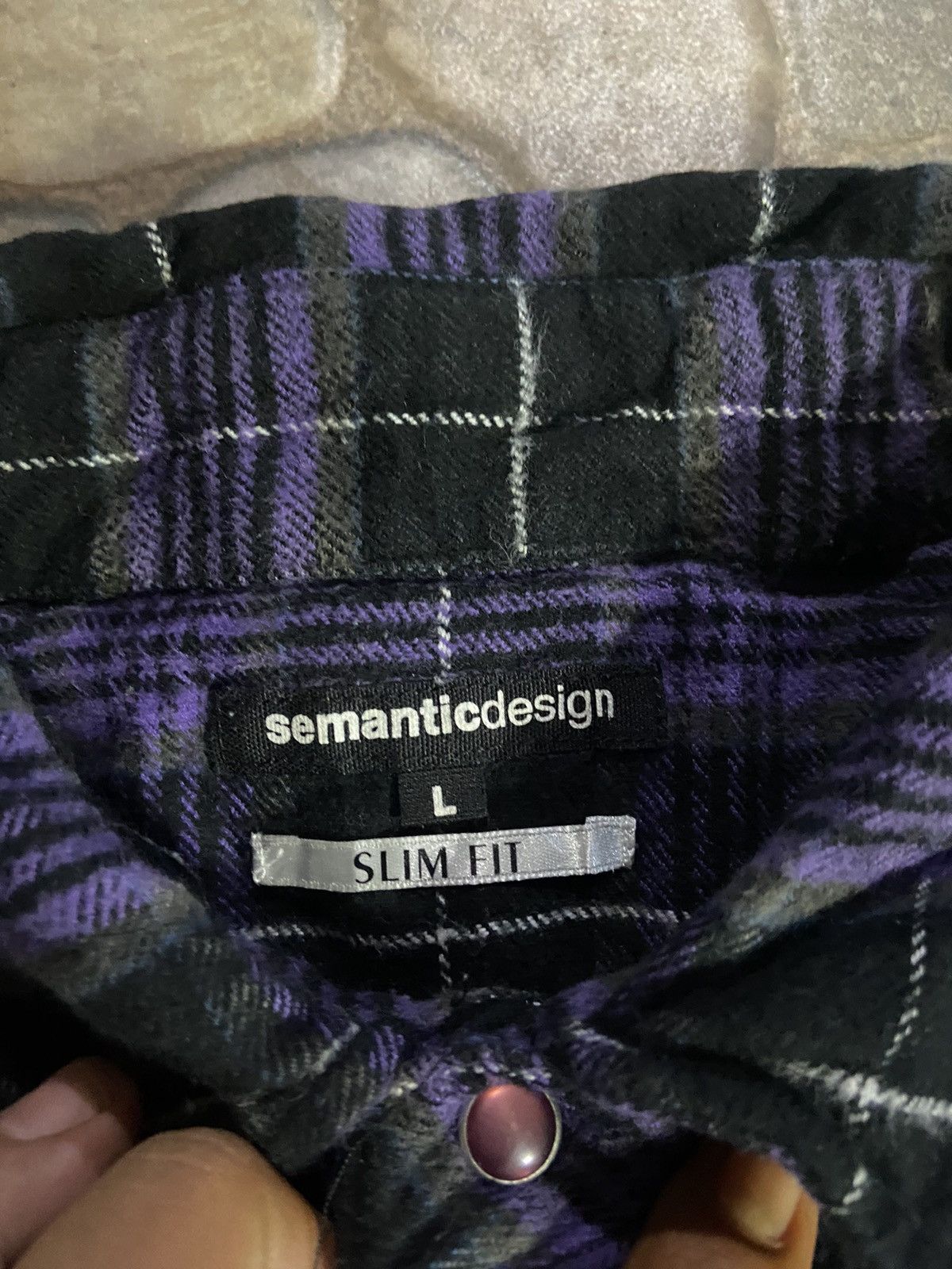 semanticdesign 💵 BIDDING OVER 💵 semantic design long shirt flanel Size US M / EU 48-50 / 2 - 5 Thumbnail