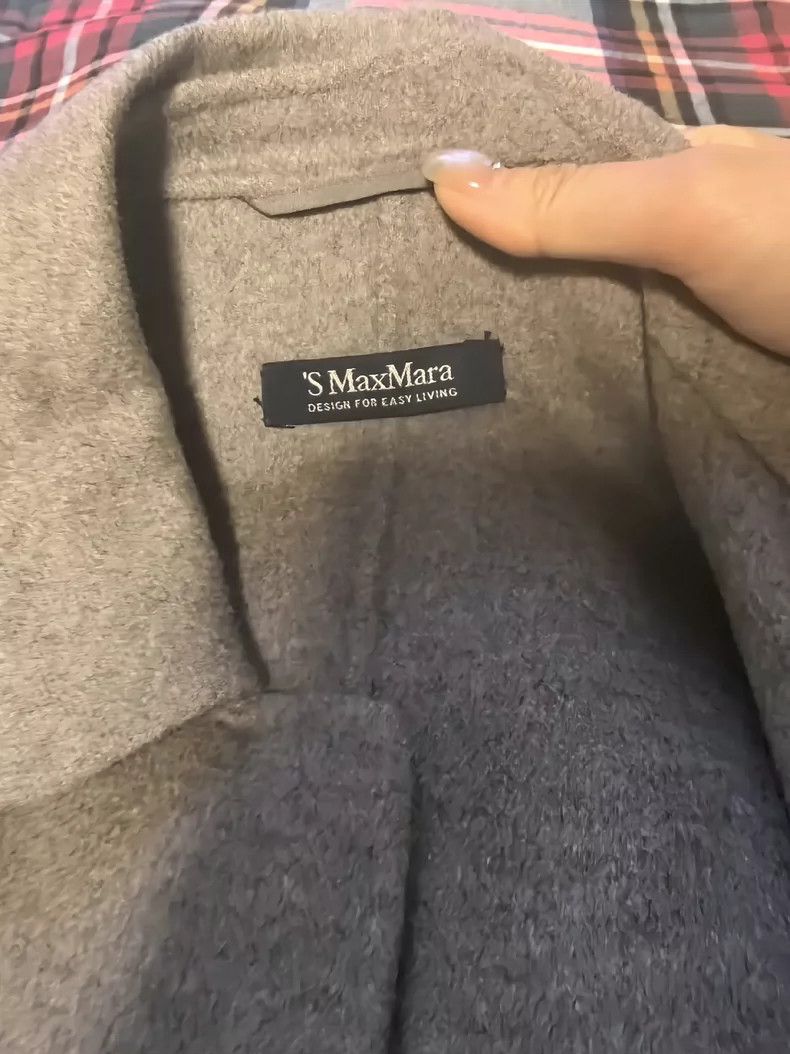 Max Mara Max Mara Camel Long Wool Thin Coat Size XS / US 0-2 / IT 36-38 - 2 Thumbnail