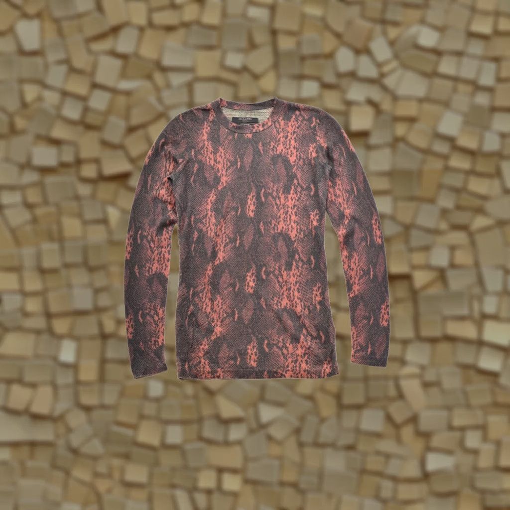 Allsaints AllSaints Suki Crew Neck Merino Wool Top Sweater Size S, Multicolor, Pullover, Women Size S / US 4 / IT 40 - 1 Thumbnail