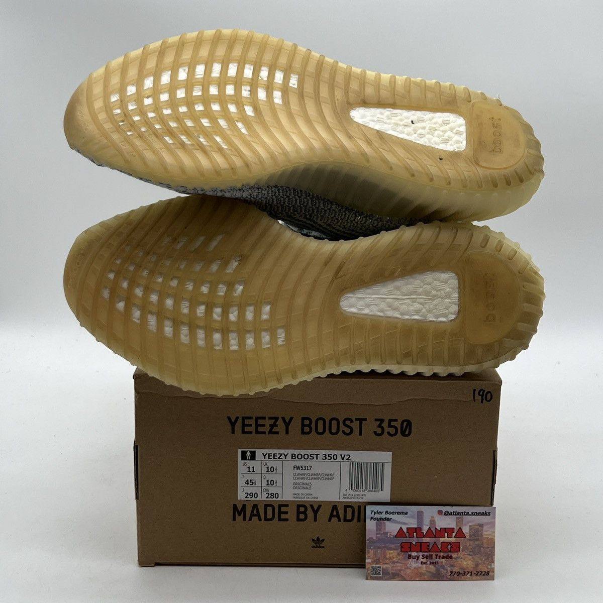Adidas Yeezy boost 350 cloud white reflective Size US 11 / EU 44 - 8 Thumbnail