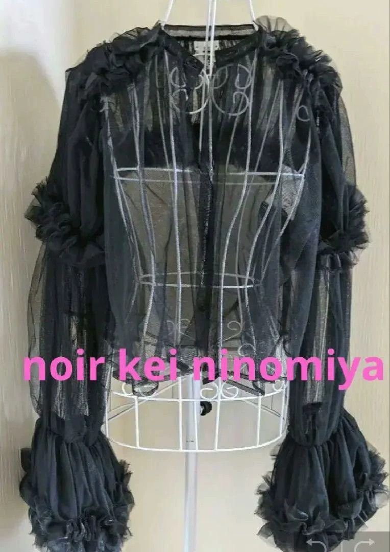 Comme des Garcons Comme des Garcons Black vintage yarn blouse Size M / US 6-8 / IT 42-44 - 2 Thumbnail
