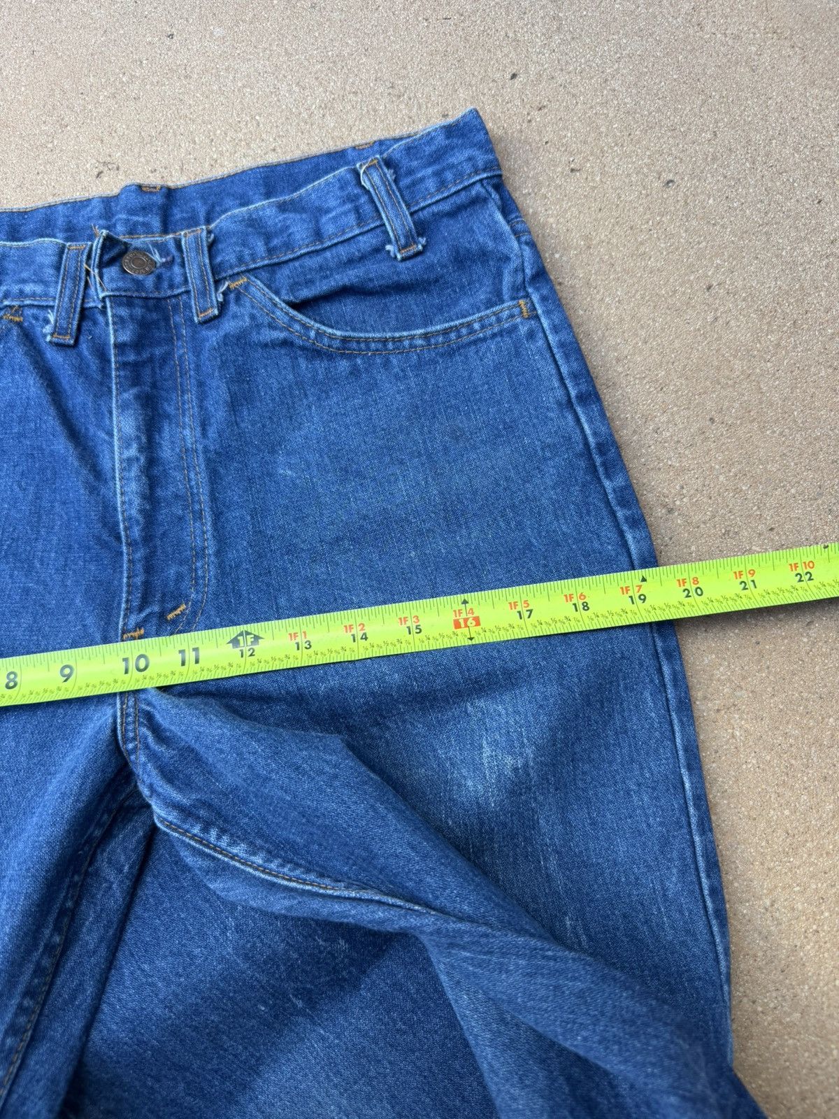 Levi's Vtg 70’s Levi’s 646 Orange Tab Bellbottom Flare Jeans 32x31 Size US 32 / EU 48 - 12 Thumbnail