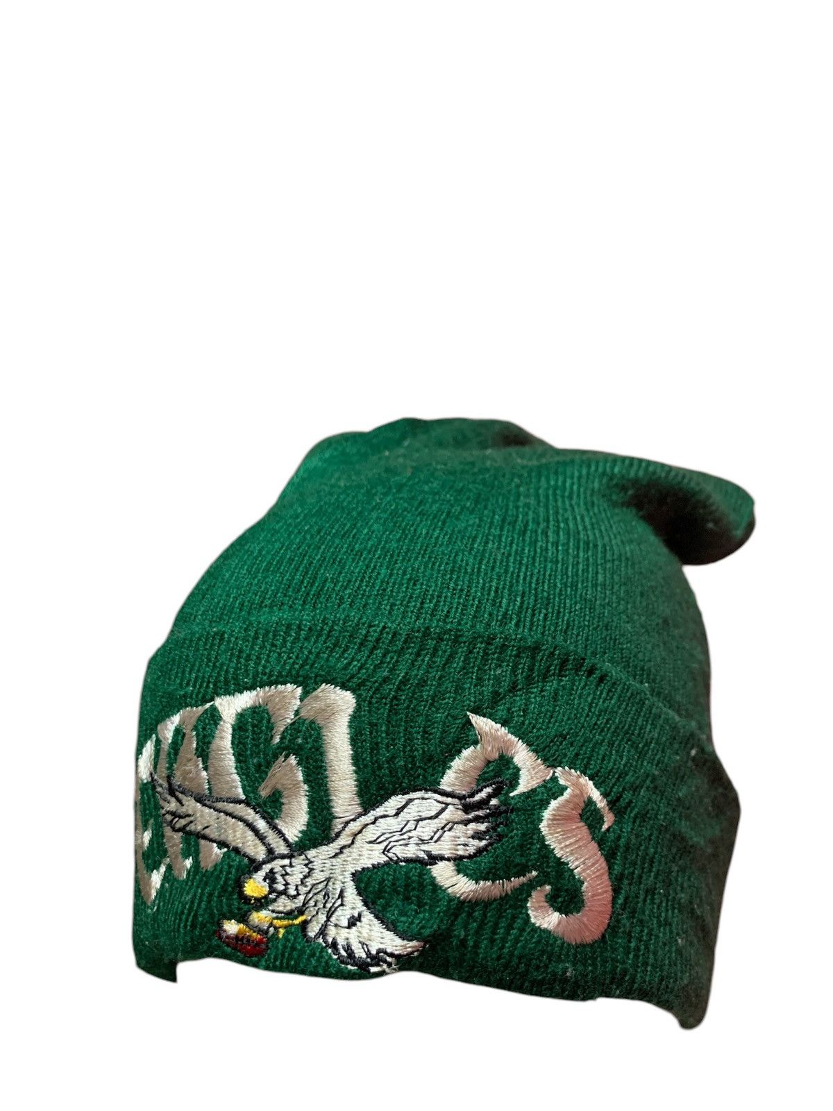 Japanese Brand × Vintage Eagle Beanie Hats Green by Japanese Brand Size ONE SIZE - 2 Thumbnail