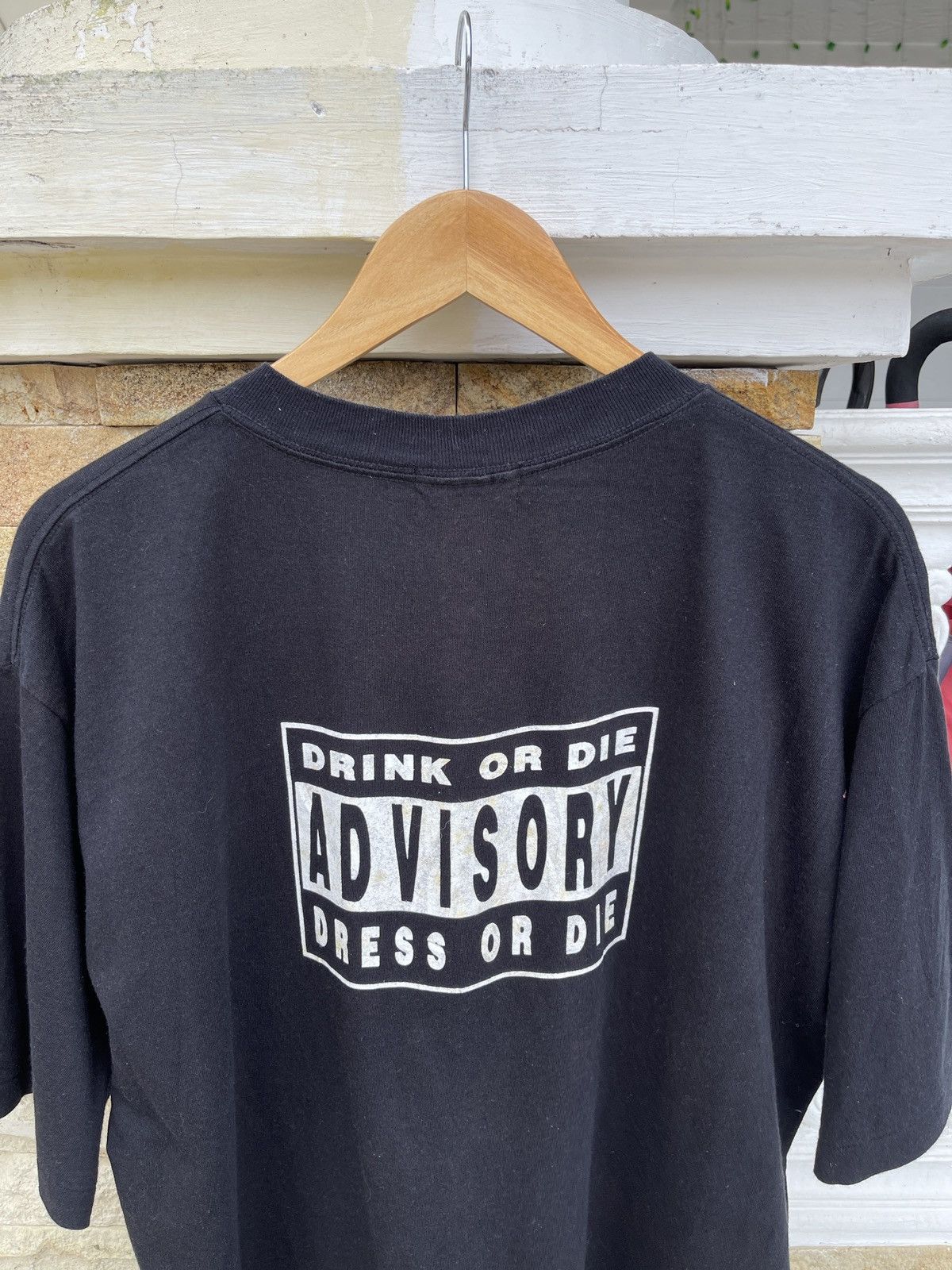 Band Tees Rare🔥Vtg 90s DOD Drink Or Die Japan Band T Shirt Size US XL / EU 56 / 4 - 7 Thumbnail