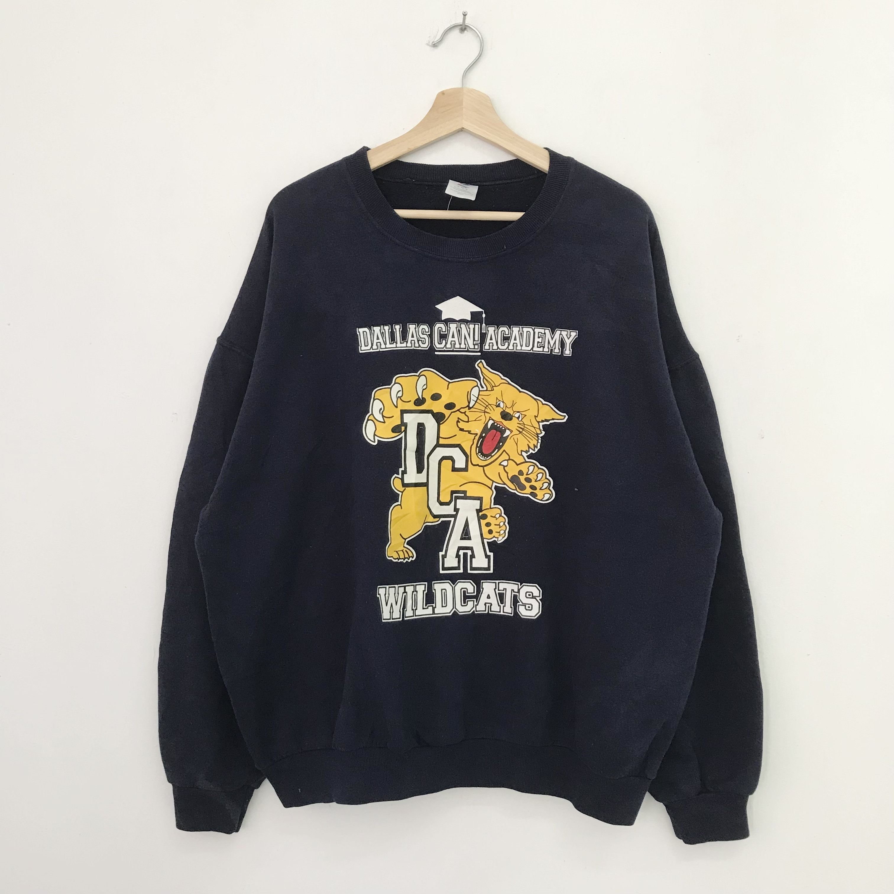 Vintage Vintage Dallas Academy Wildcats Blue - 487 Size US XL / EU 56 / 4 - 1 Thumbnail