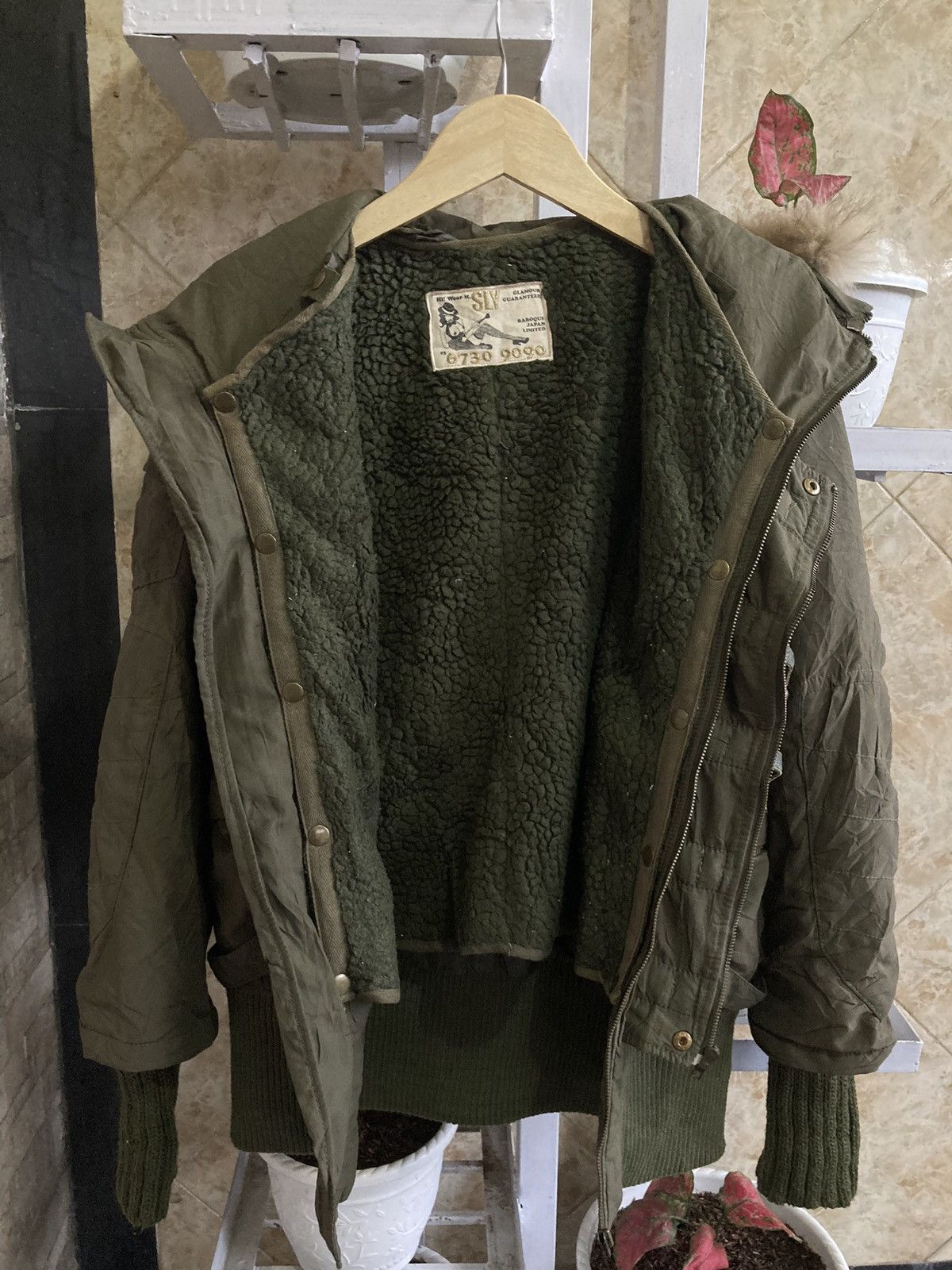 Le Grande Bleu (L.G.B.) SLY - Bondage Bono Fur OG Apocalypse Vkei Jacket Japanese Size US M / EU 48-50 / 2 - 5 Thumbnail