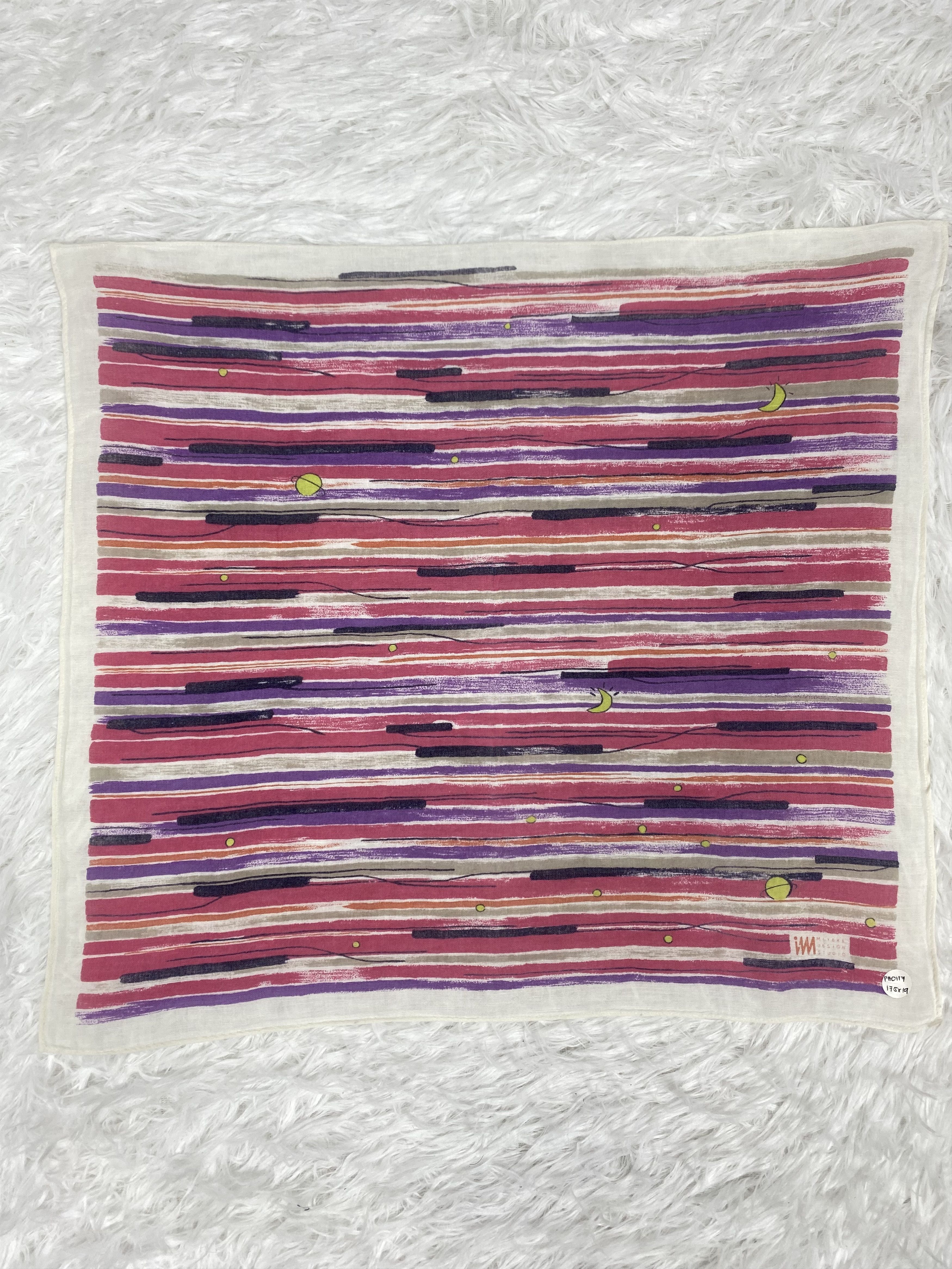 Issey Miyake Vintage Issey Miyake Handkerchief PH0117 Size ONE SIZE - 4 Thumbnail