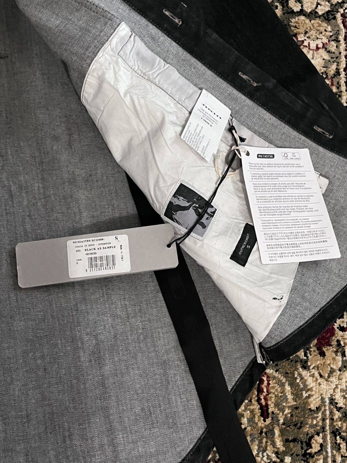 Rick Owens Drkshdw Denim Outerwear Size US S / EU 44-46 / 1 - 5 Thumbnail