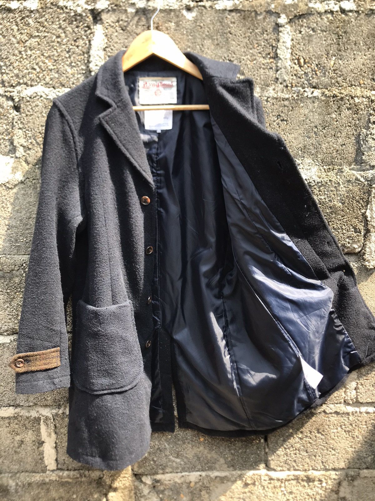 Designer × Harris Tweed × Japanese Brand Harris Tweed X Sevendays Sunday Wool Long Coat Size US M / EU 48-50 / 2 - 5 Thumbnail