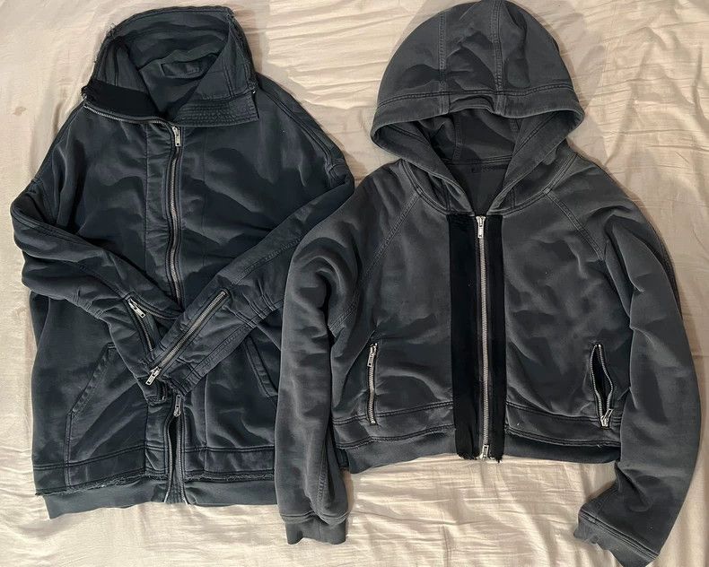 Haider Ackermann Haider Ackermann Dual Layer Hoodie and Parka-dmc Size US M / EU 48-50 / 2 - 1 Thumbnail
