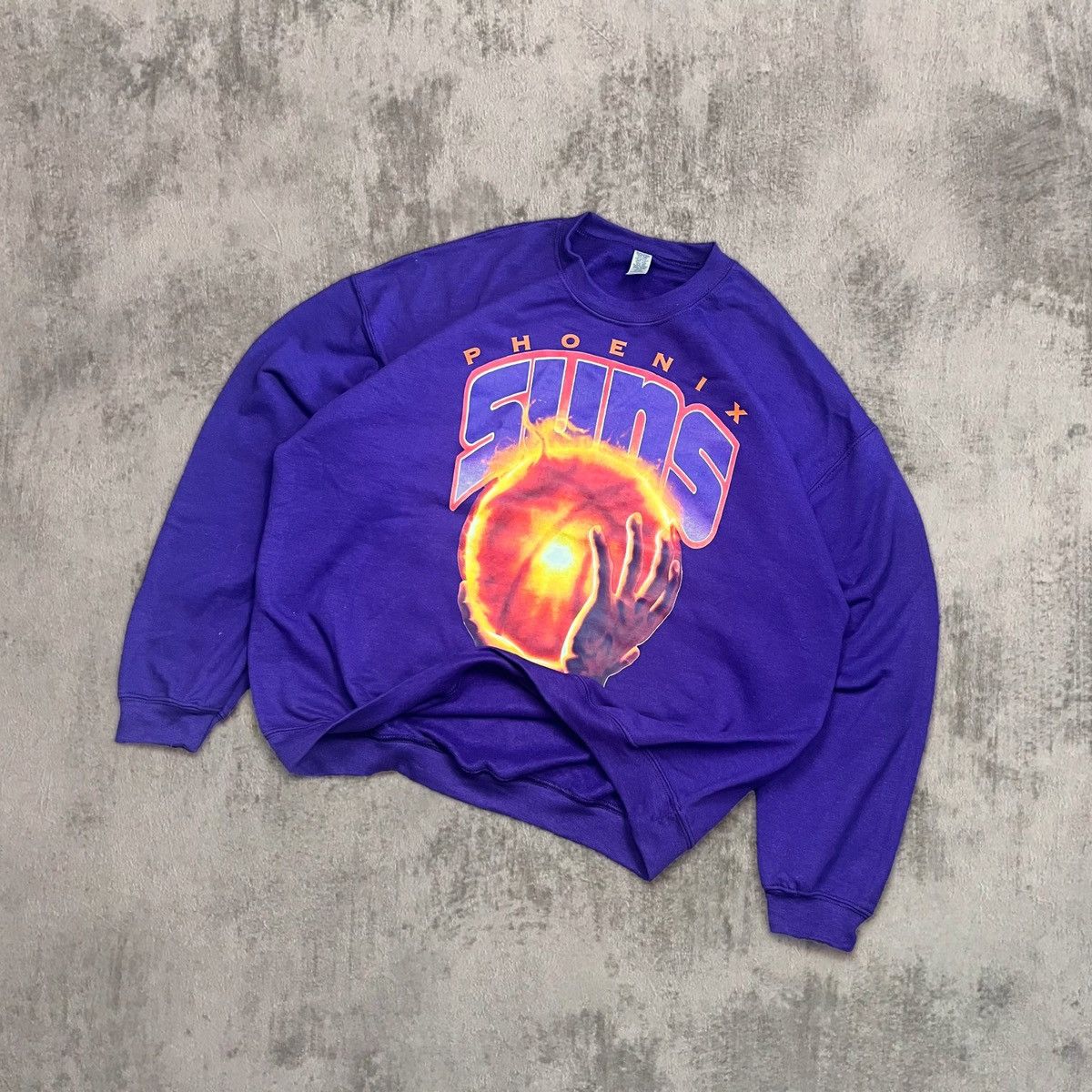 NBA Vintage 90s Phoenix Suns NBA Crewneck Sweatshirt custom Size US L / EU 52-54 / 3 - 3 Thumbnail